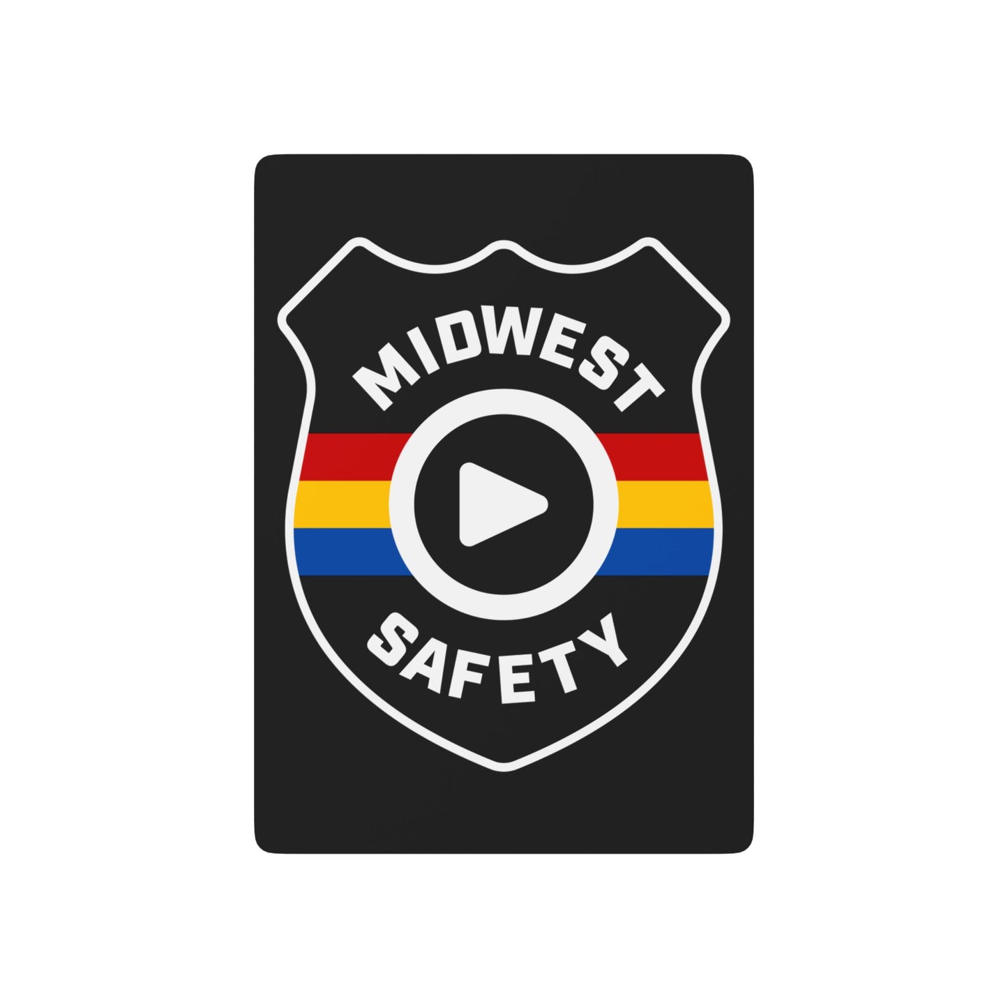 Midwest Safety Poker Playing Cards - Unique Design for Game Night