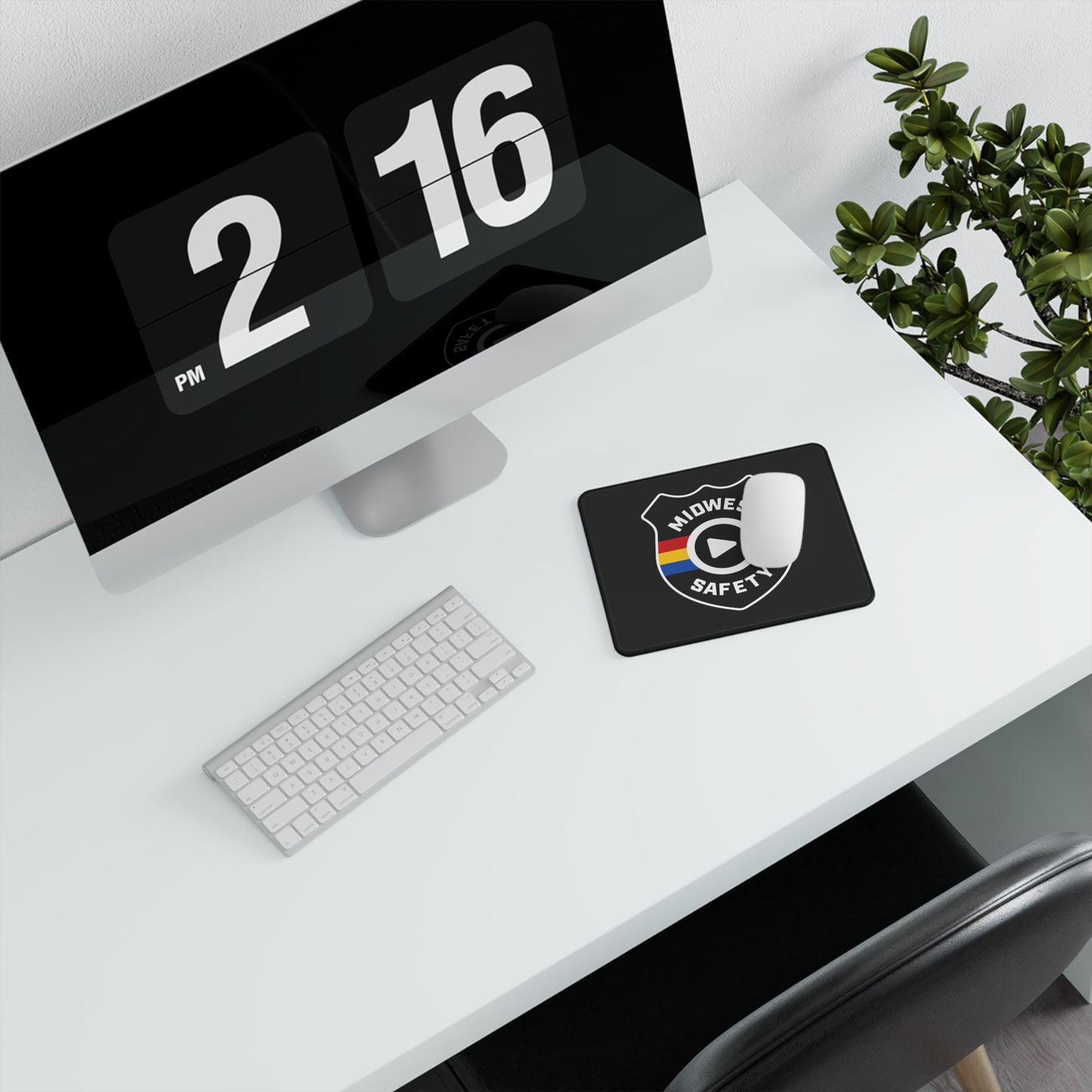Midwest Safety Non-Slip Gaming Mouse Pad - Perfect for Gamers and Streamers