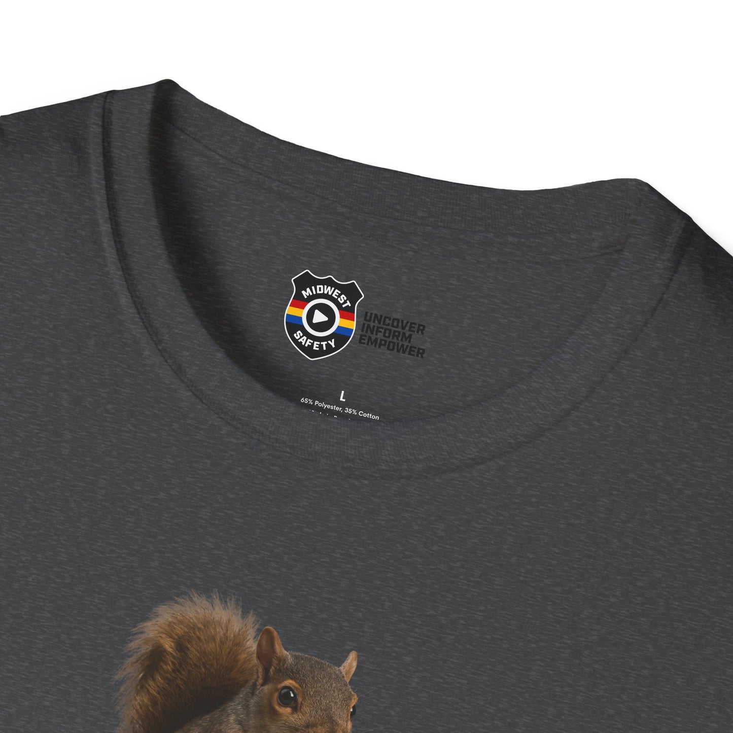 Got Too Nutty Unisex Softstyle Police Silly T-Shirt - Fun & Quirky Graphic Tee