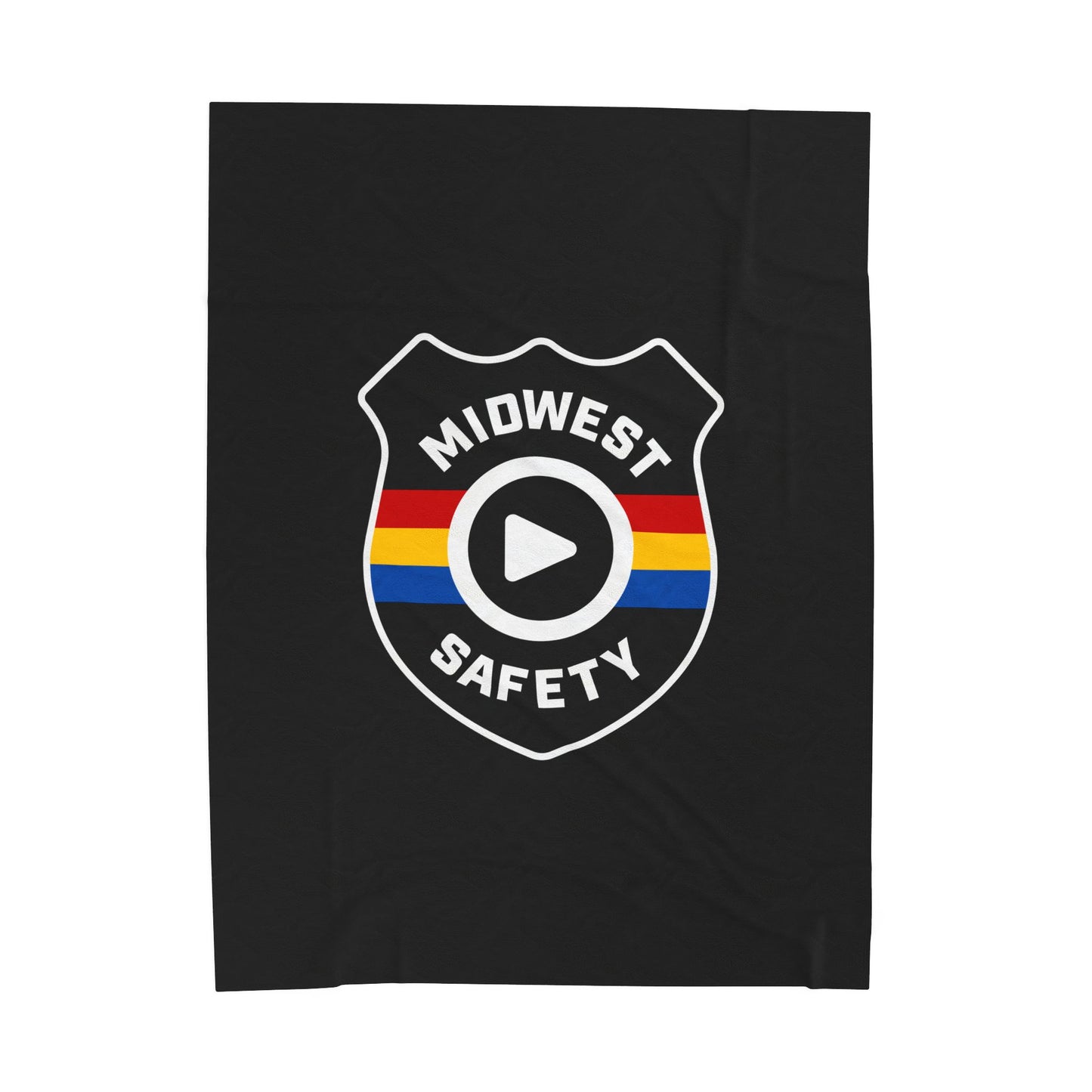 Midwest Safety Velveteen Plush Blanket - Cozy Custom Blanket for Relaxation & Comfort