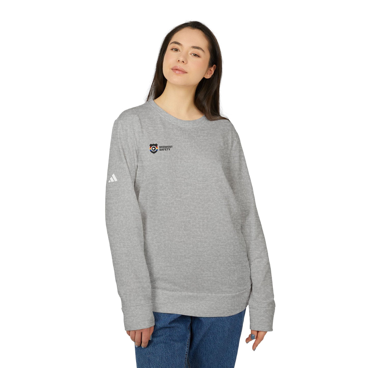 Adidas Unisex Fleece Sweatshirt - Support Local Safety