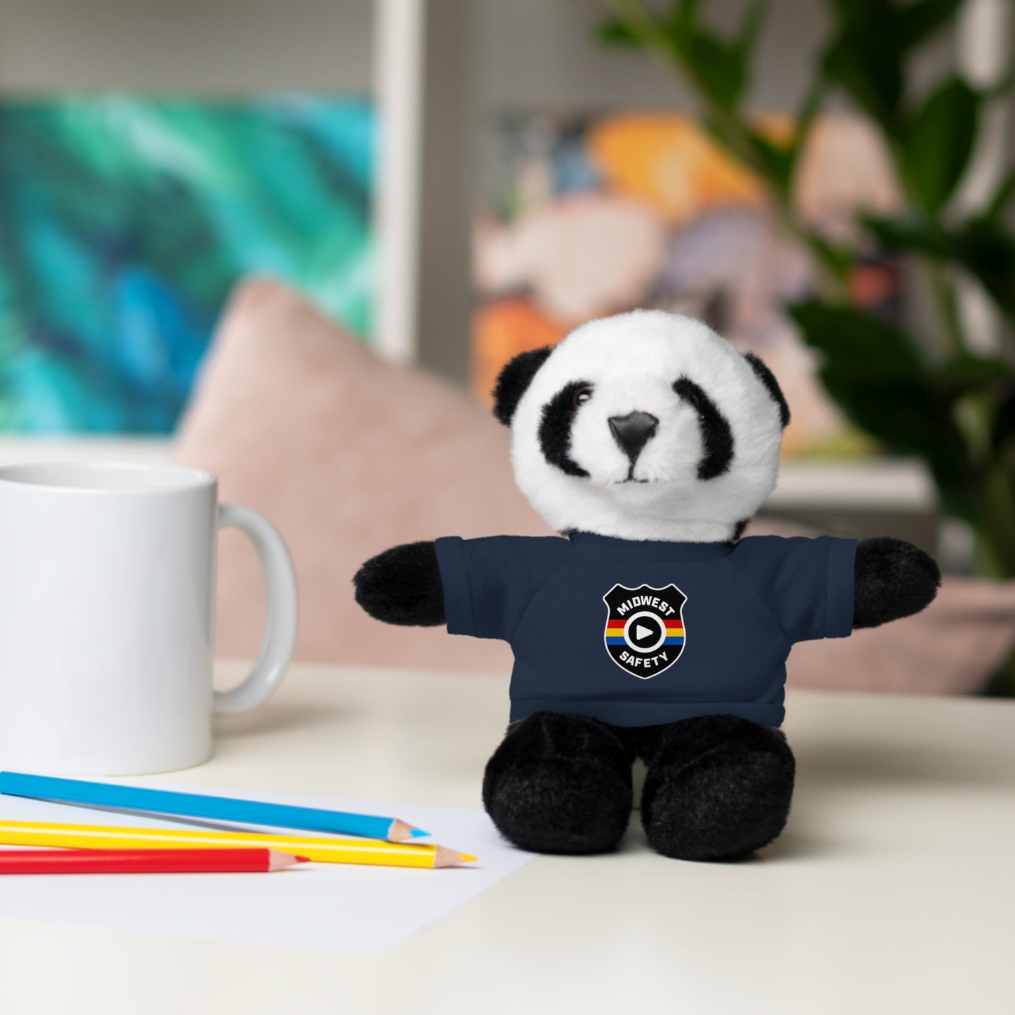 Safety-Themed Stuffed Animal Plush Toy