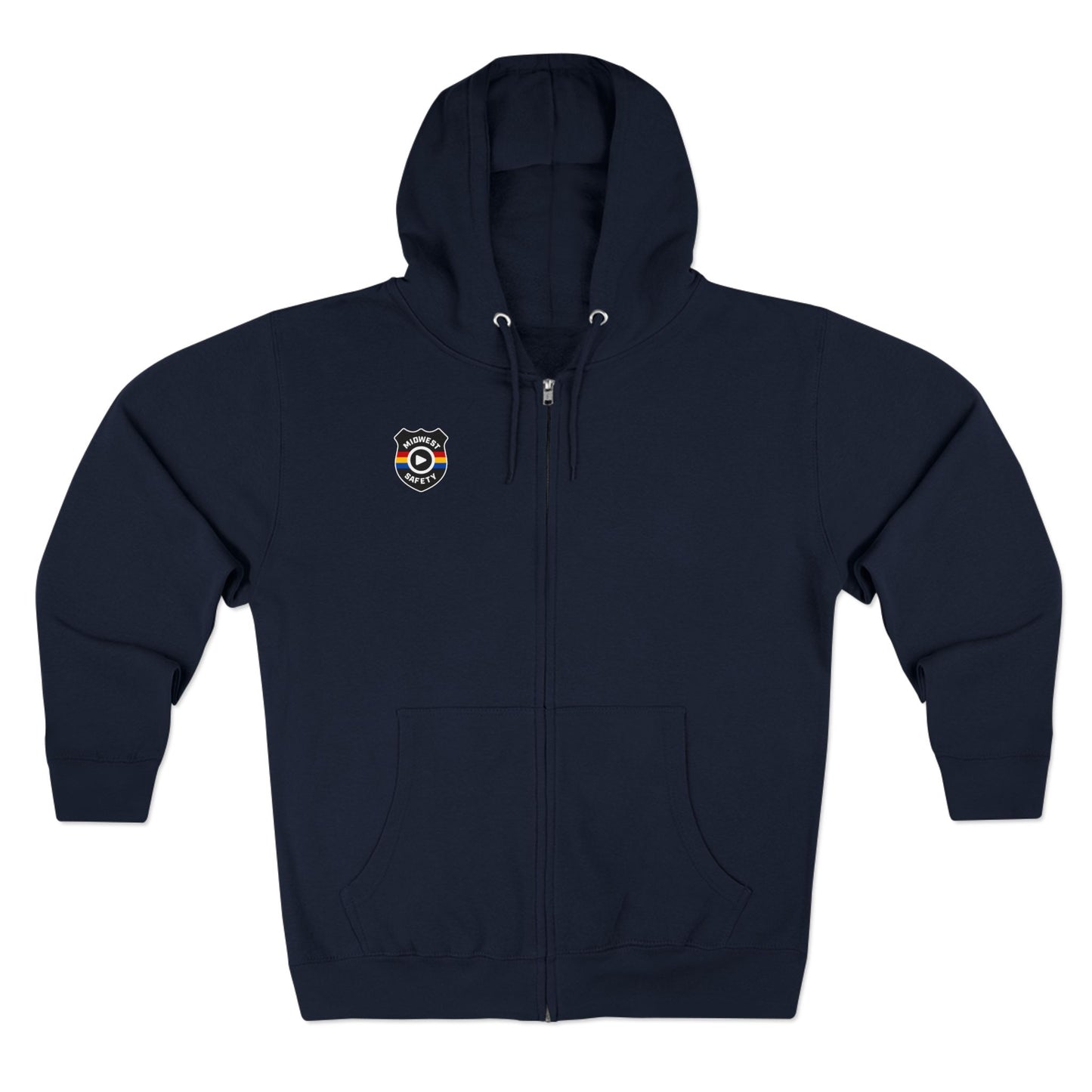 Cozy Unisex Zip Hoodie with Unique Design - Perfect for Casual Wear