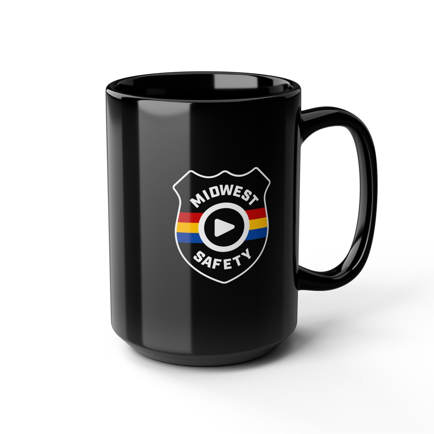 Midwest Safety Black Mug - 11oz & 15oz