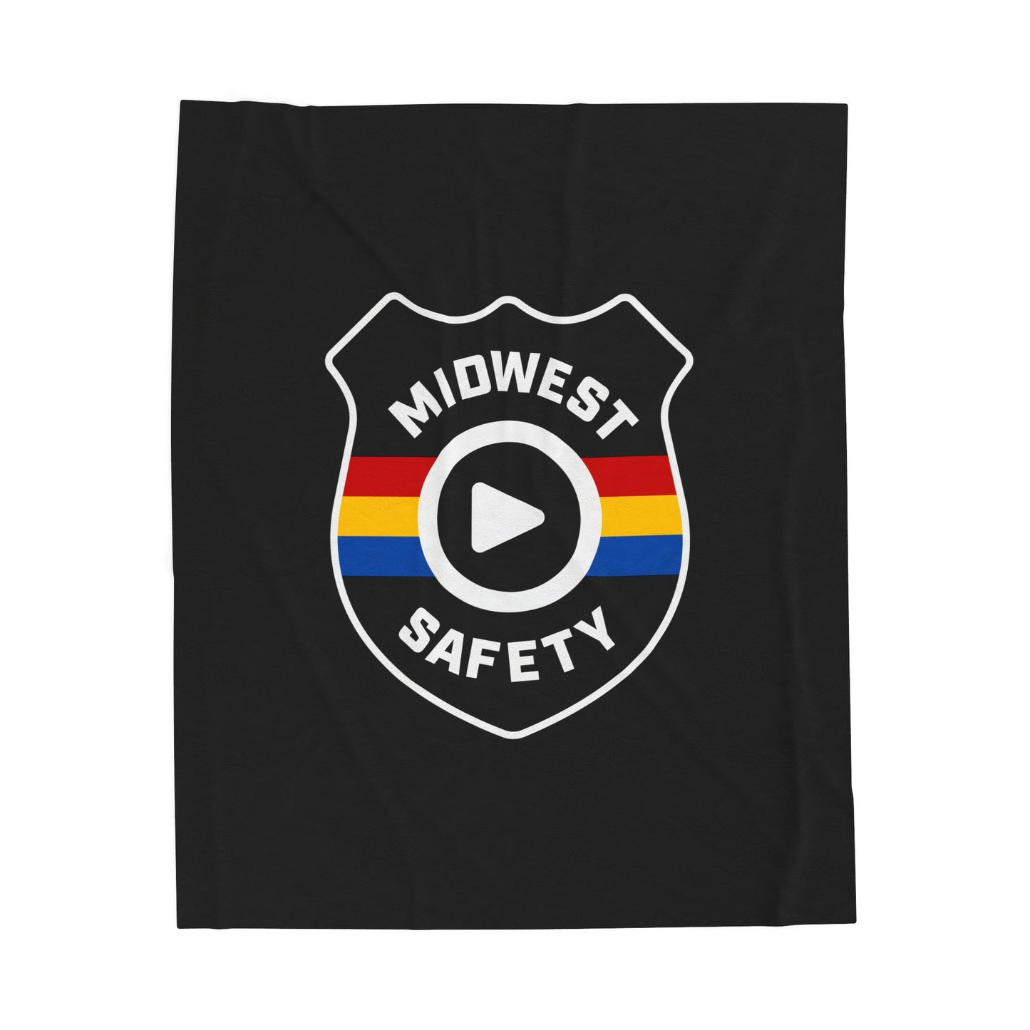 Midwest Safety Velveteen Plush Blanket - Cozy Custom Blanket for Relaxation & Comfort