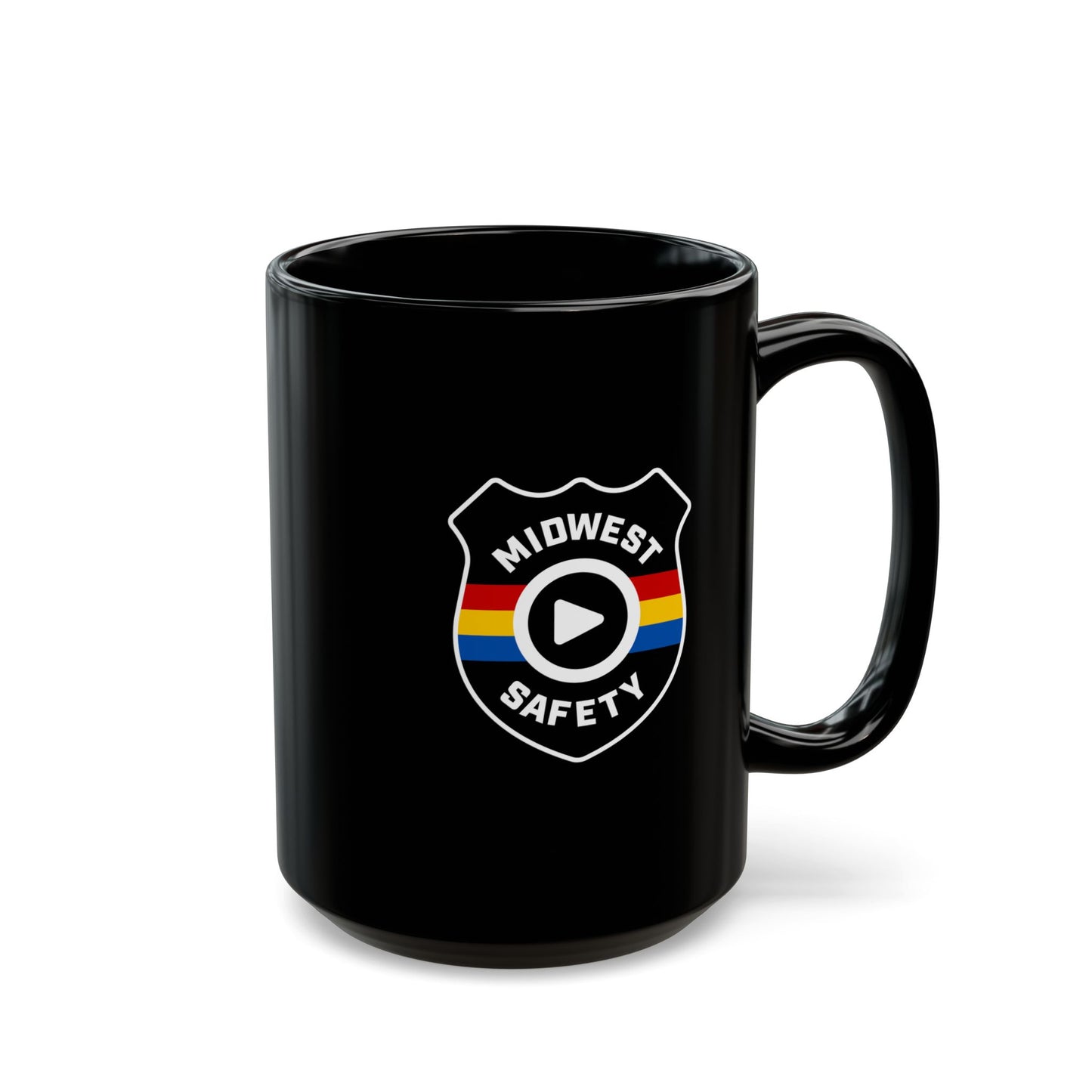 Midwest Safety Black Mug - 11oz & 15oz