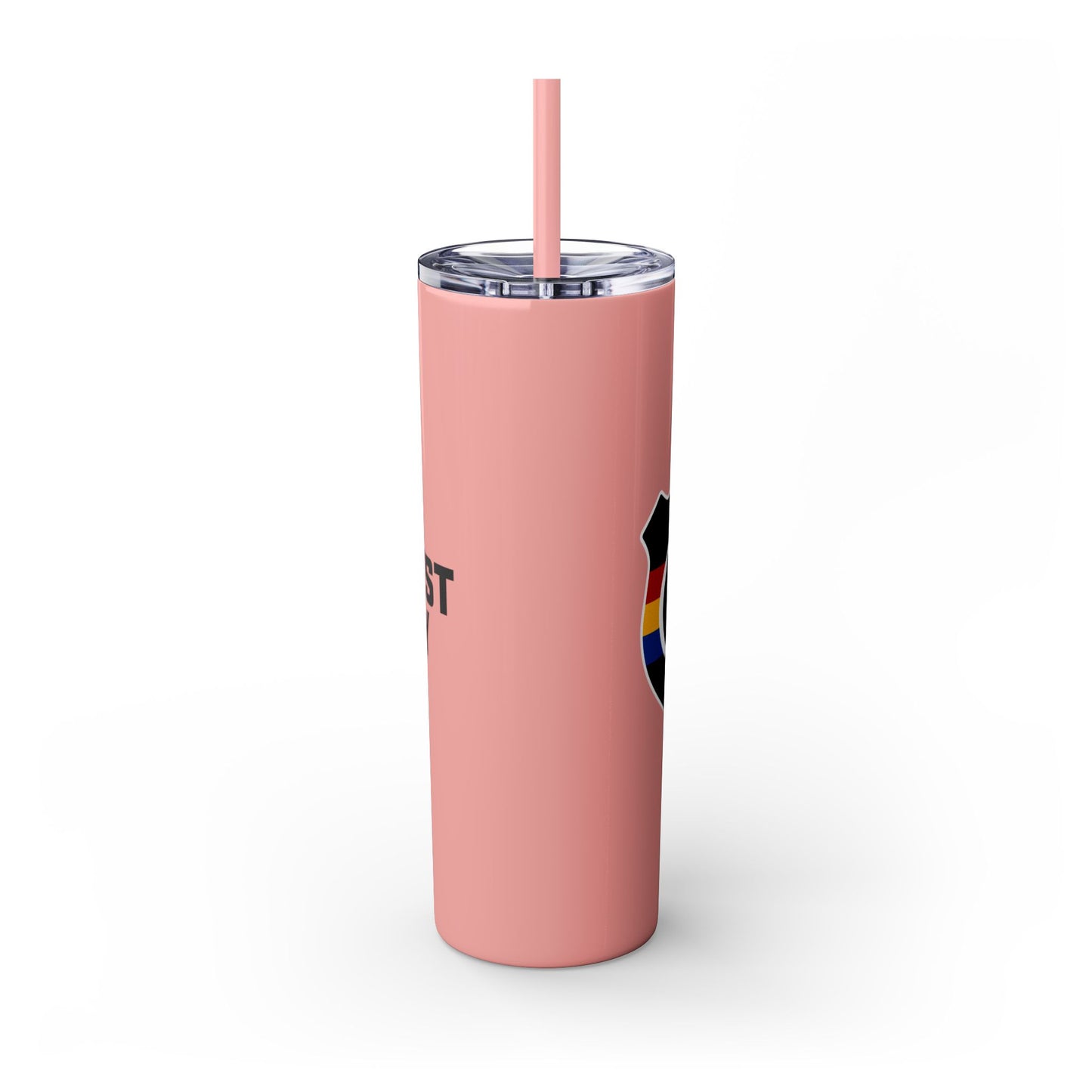 20oz Skinny Tumbler with Straw - MIDWEST SAFETY Design