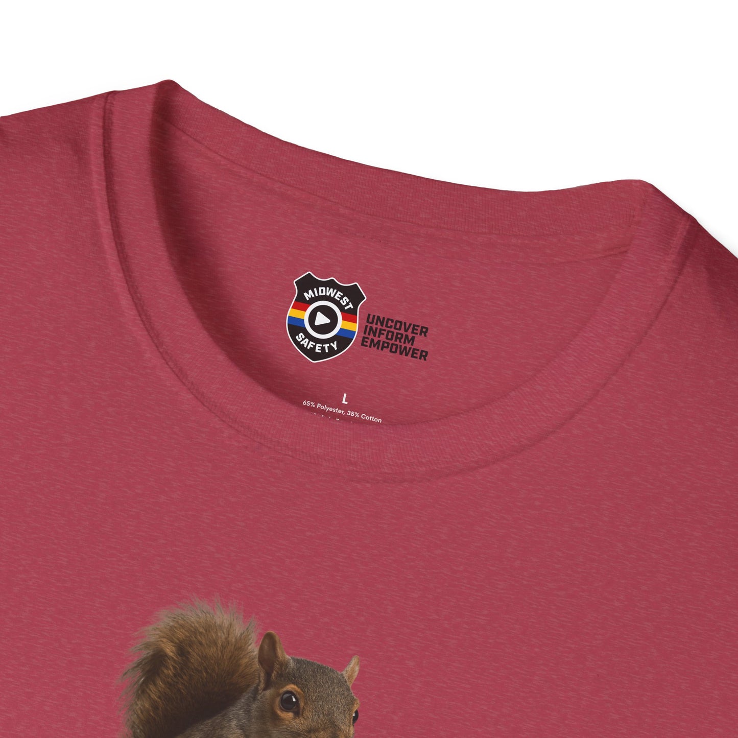 Got Too Nutty Unisex Softstyle Police Silly T-Shirt - Fun & Quirky Graphic Tee
