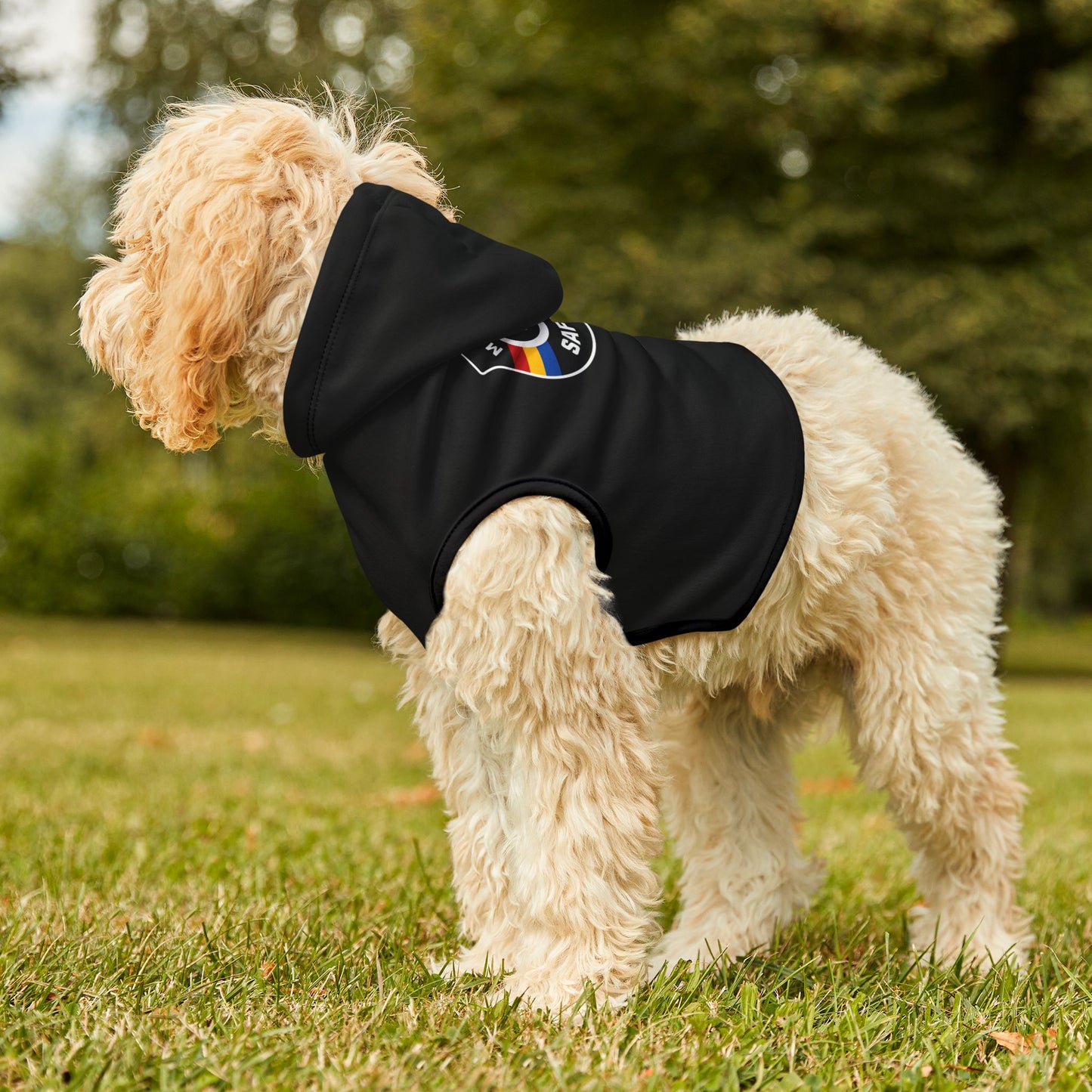 Stylish Pet Hoodie for Cozy Safety, Dog Apparel, Weather-Resistant Hoodie, Pet Winter Gear, Ideal for Walks & Outdoor Fun