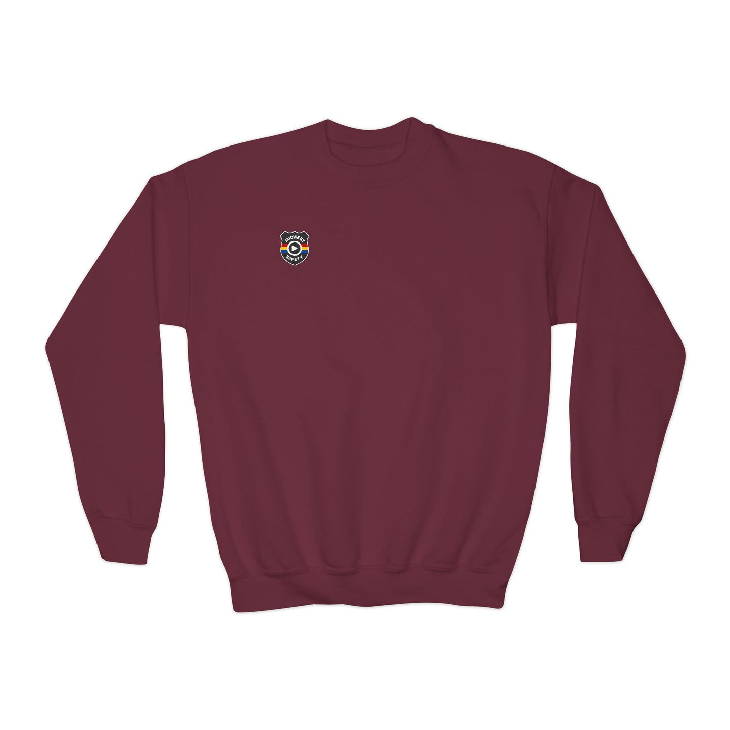 Youth Crewneck Sweatshirt - Cute Logo Design, Cozy Kids Apparel for Everyday Wear, Gifts for Birthdays, Holidays