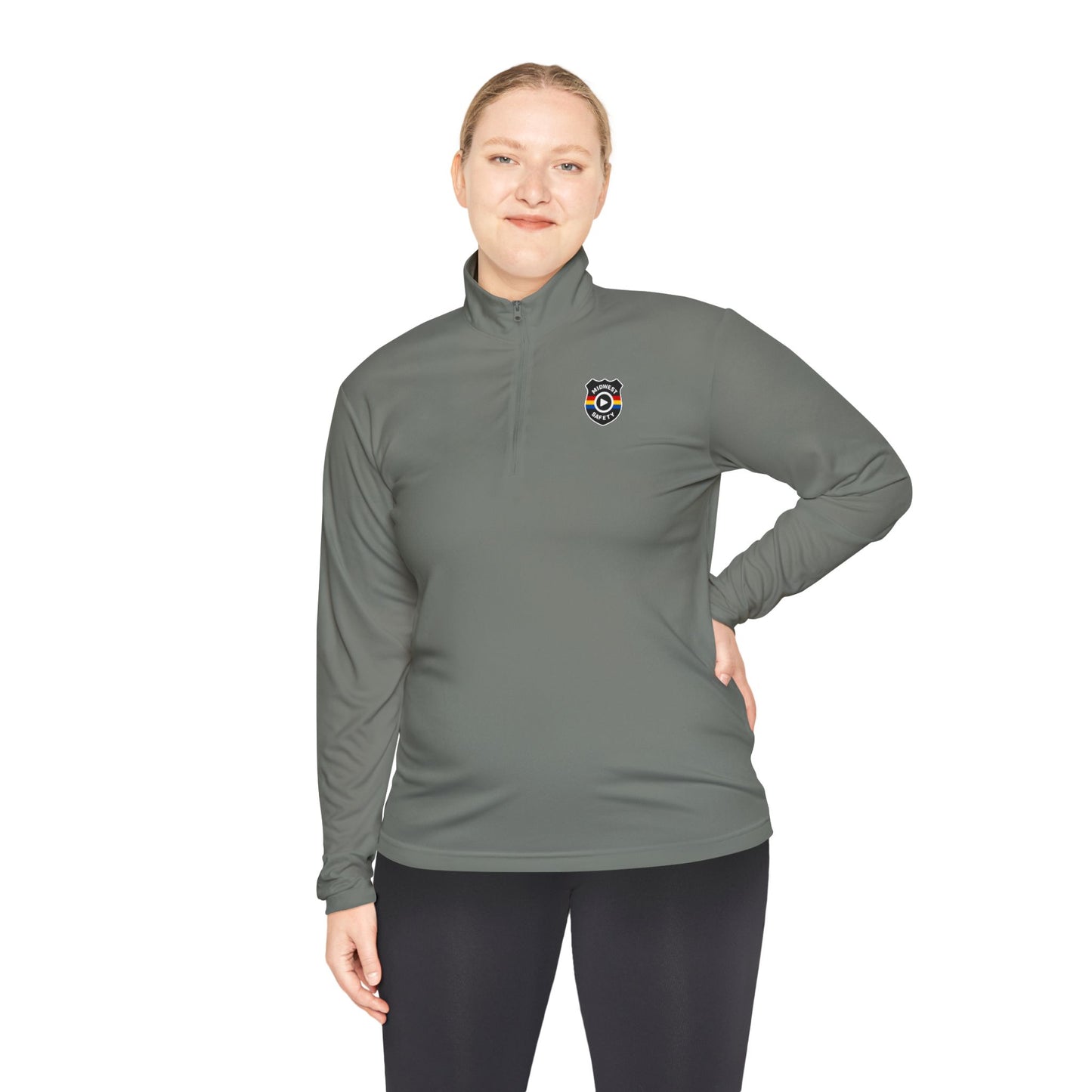 Cozy Unisex Quarter-Zip Pullover - Perfect for Outdoor Adventures