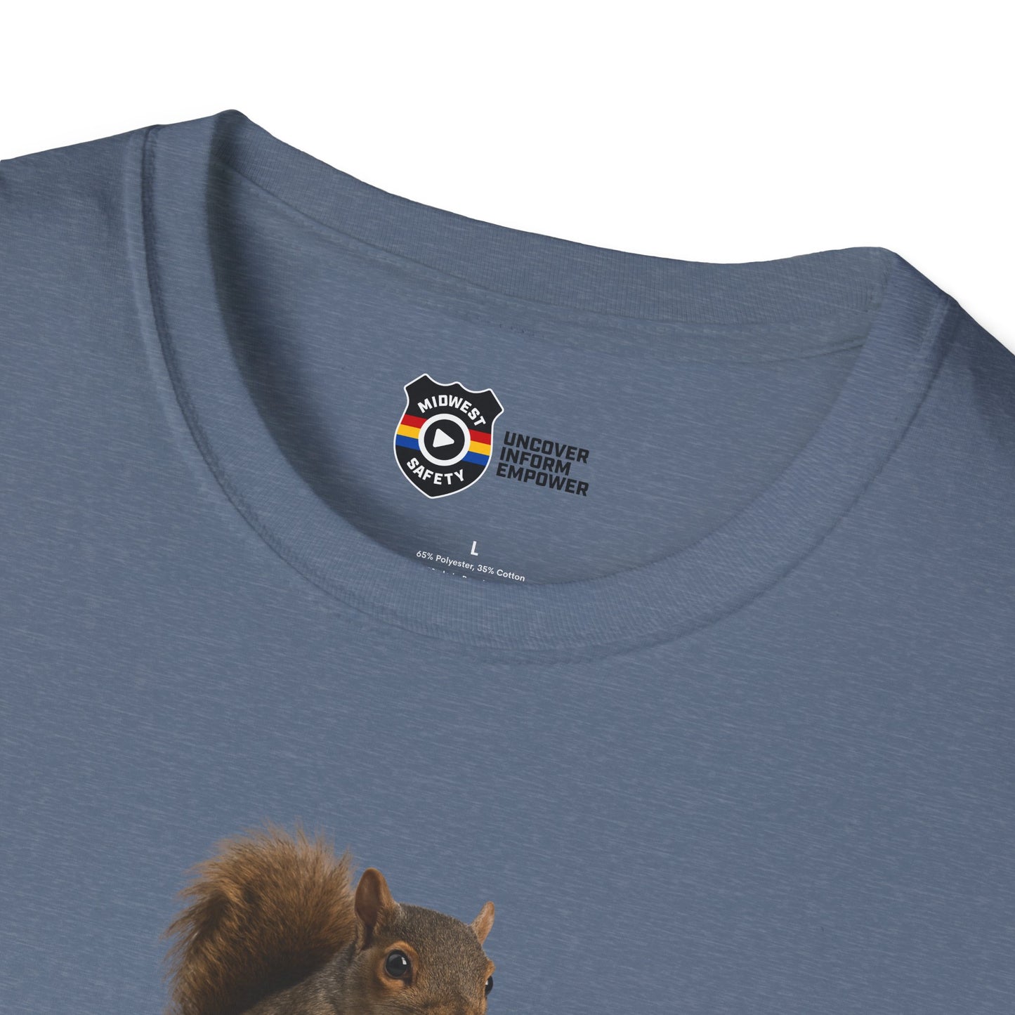 Got Too Nutty Unisex Softstyle Police Silly T-Shirt - Fun & Quirky Graphic Tee
