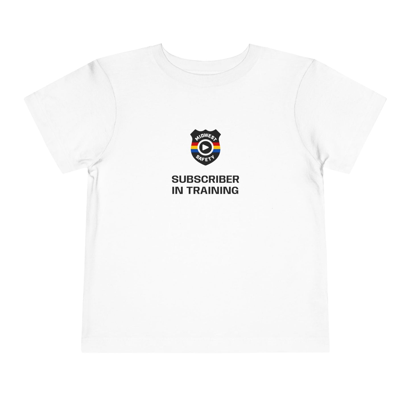 “Subscriber in Training” Adorable Toddler T-Shirt with Funny Design
