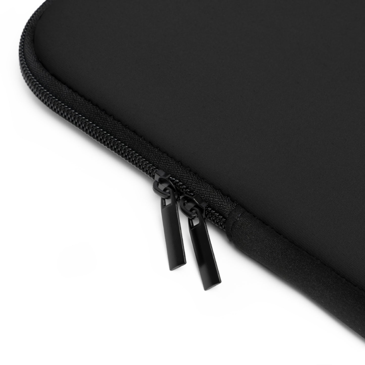 Midnight Safety Laptop Sleeve Text Logo - Stylish Protection for Your Device