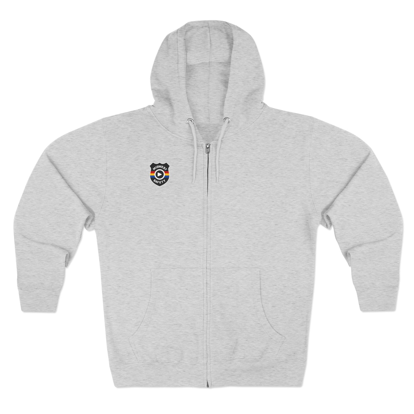 Cozy Unisex Zip Hoodie with Unique Design - Perfect for Casual Wear