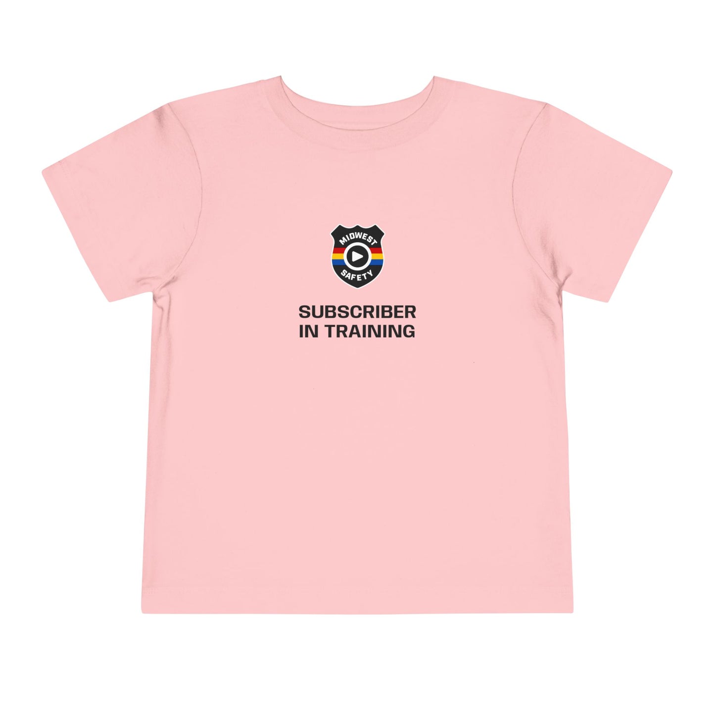 “Subscriber in Training” Adorable Toddler T-Shirt with Funny Design