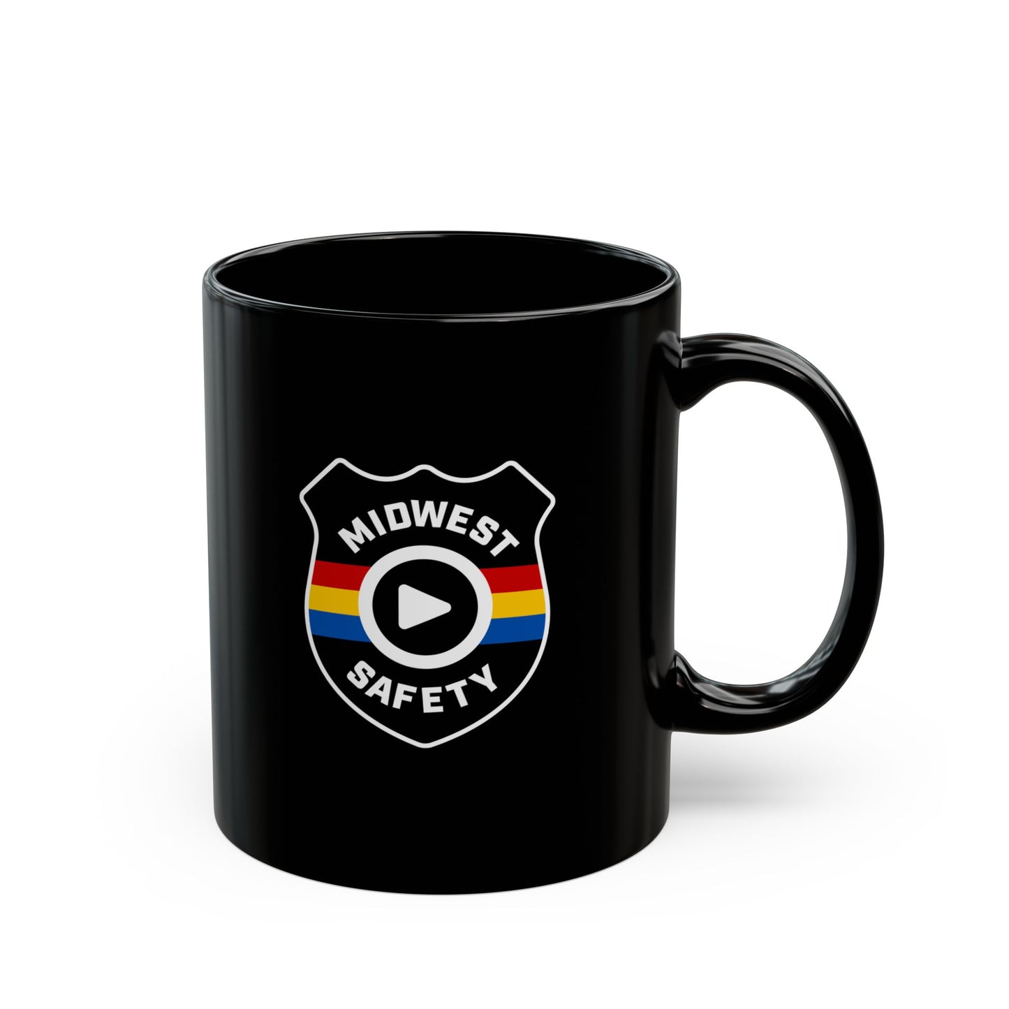 Midwest Safety Black Mug - 11oz & 15oz