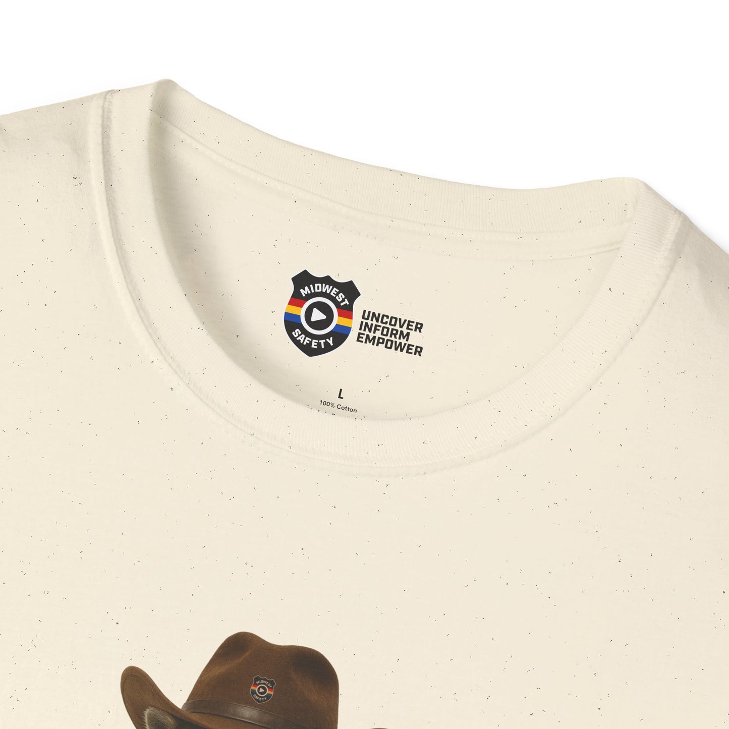 Got Too Wild Raccoon Cowboy Unisex Softstyle T-Shirt