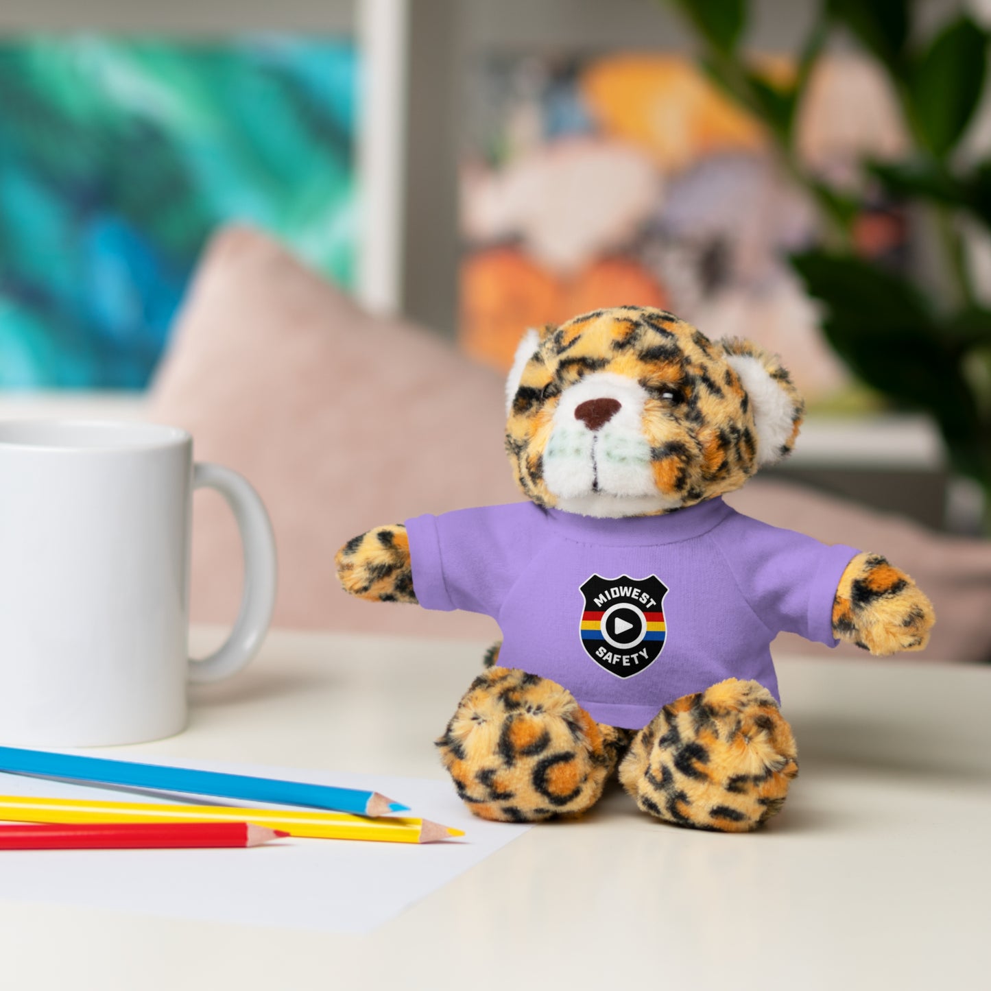 Safety-Themed Stuffed Animal Plush Toy