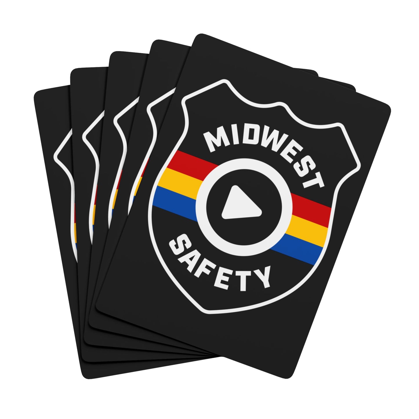Midwest Safety Poker Playing Cards - Unique Design for Game Night