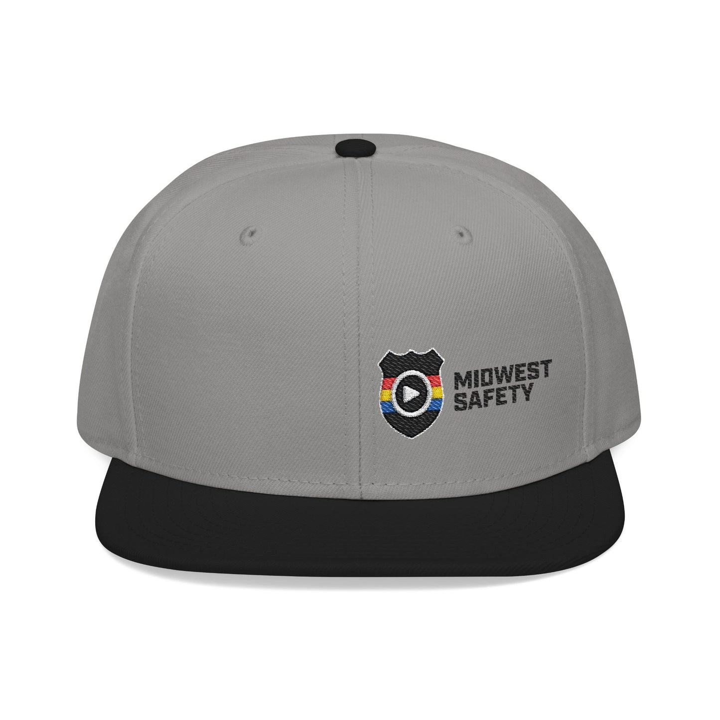 Midwest Safety Snapback Hat, Embroidered Cap, Stylish Men’s/Gifts for Him, Casual Go-to Accessory, Everyday Wear, Cool Streetwear