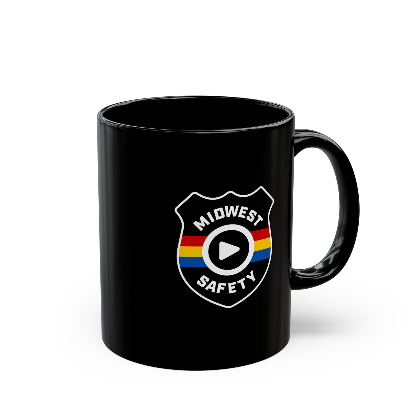 Midwest Safety Black Mug - 11oz & 15oz