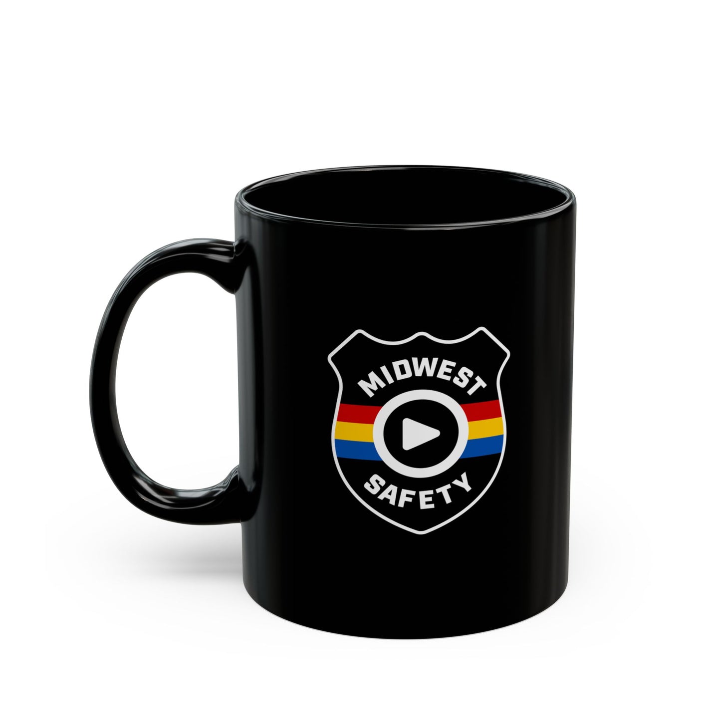 Midwest Safety Black Mug - 11oz & 15oz