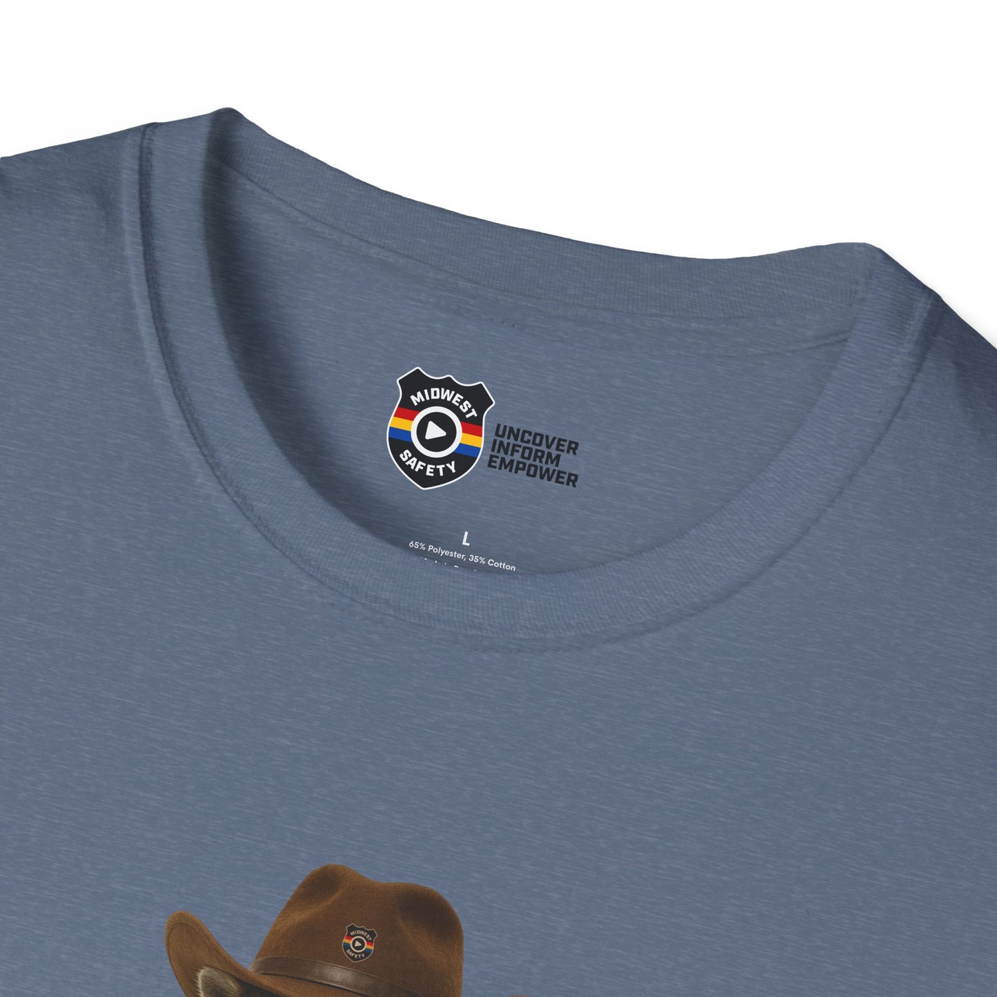 Got Too Wild Raccoon Cowboy Unisex Softstyle T-Shirt