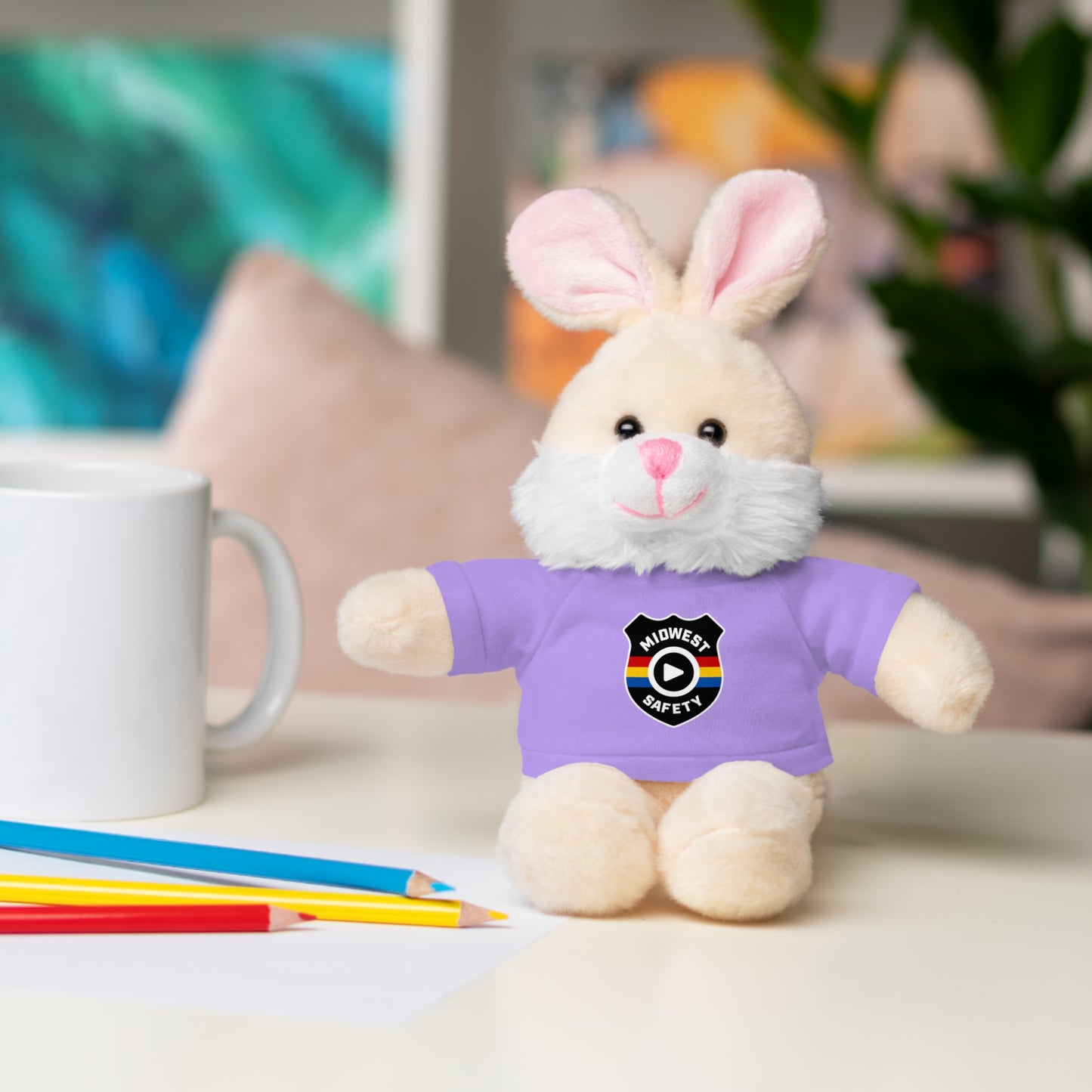 Safety-Themed Stuffed Animal Plush Toy