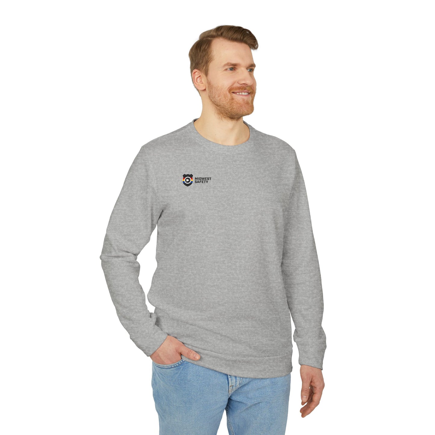 Adidas Unisex Fleece Sweatshirt - Support Local Safety