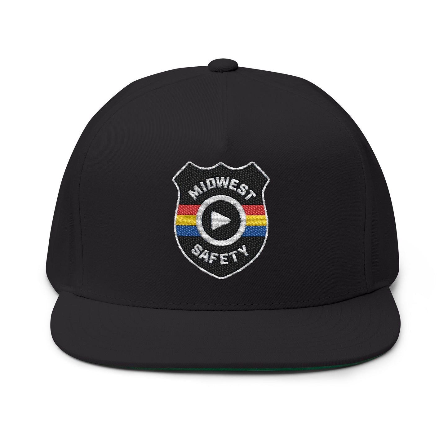 Flat Bill Cap (Embroidery)