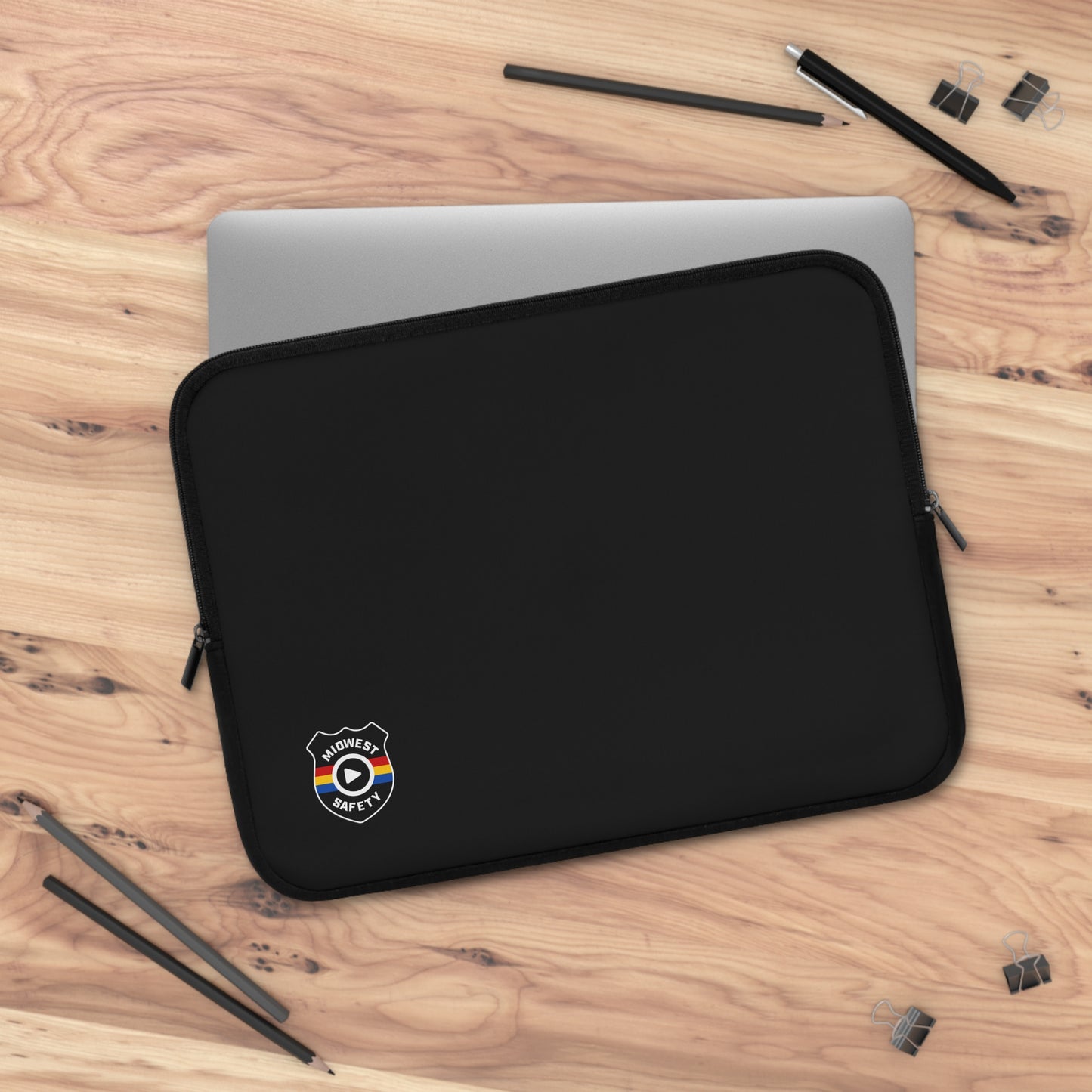 Midnight Safety Laptop Sleeve - Stylish Protection for Your Device