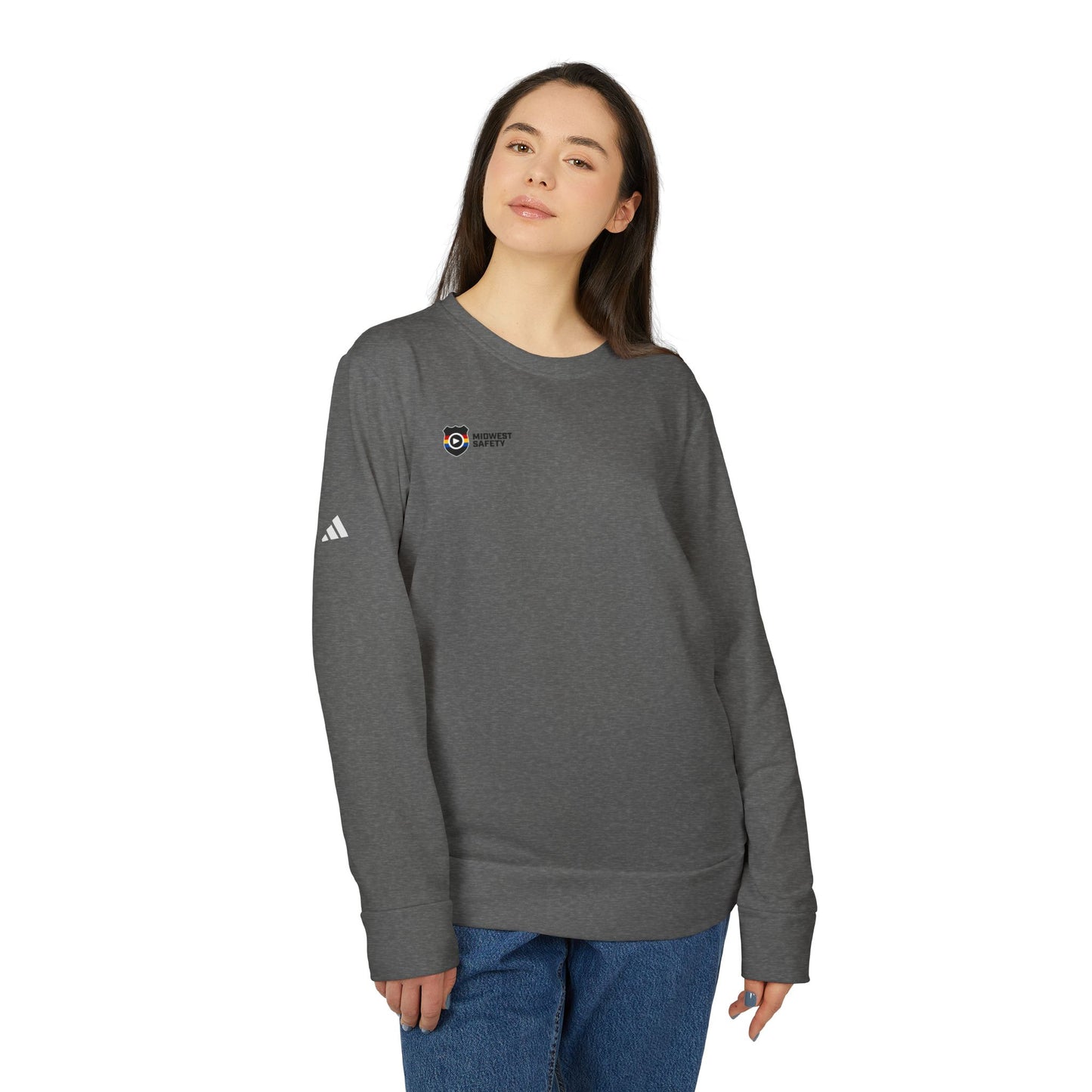 Adidas Unisex Fleece Sweatshirt - Support Local Safety
