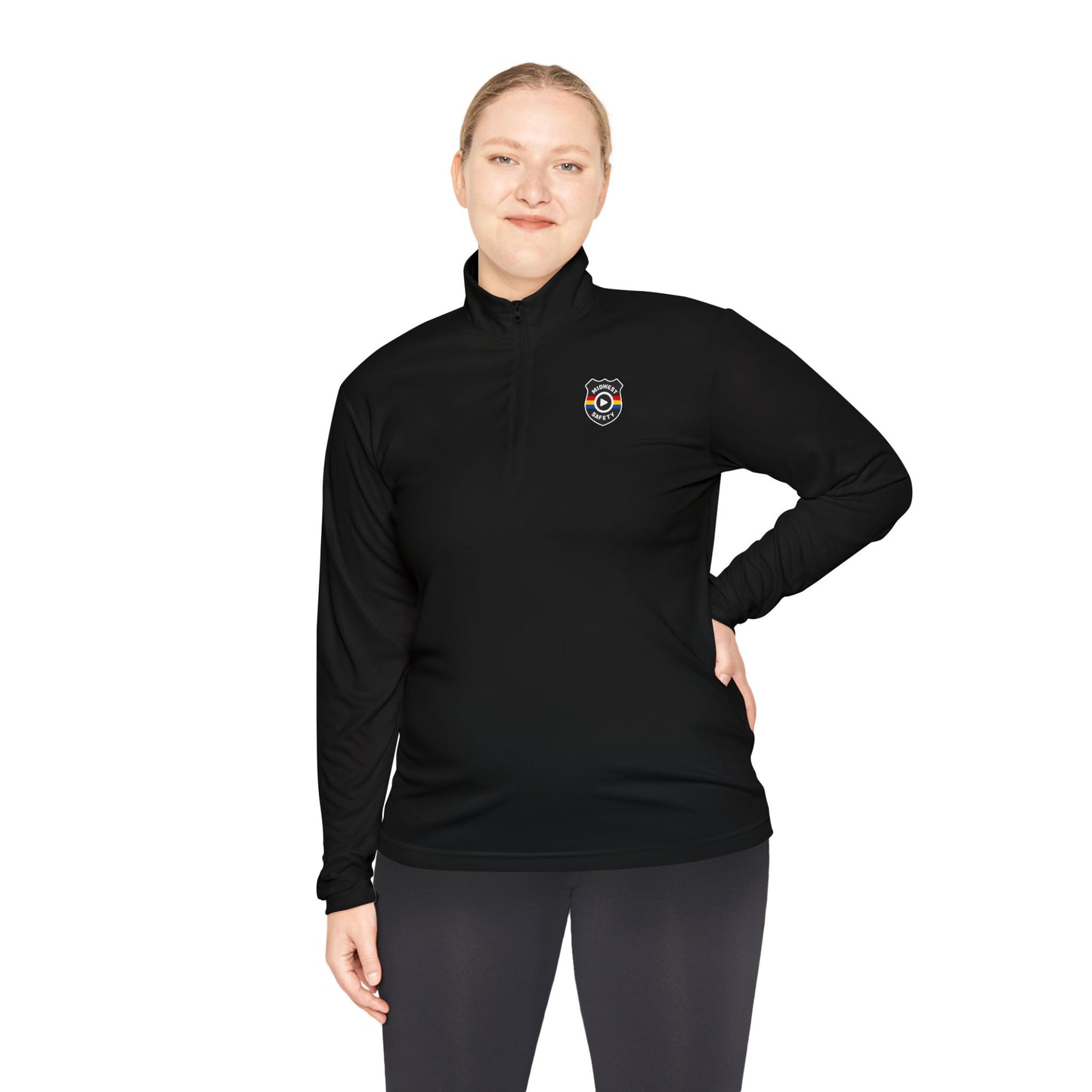 Cozy Unisex Quarter-Zip Pullover - Perfect for Outdoor Adventures