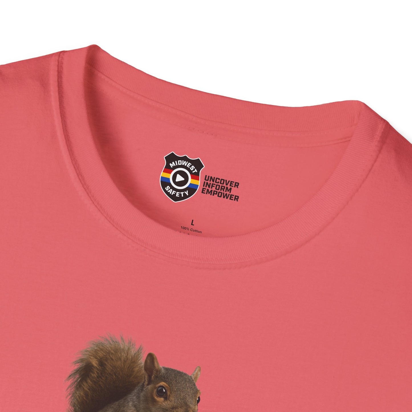 Got Too Nutty Unisex Softstyle Police Silly T-Shirt - Fun & Quirky Graphic Tee