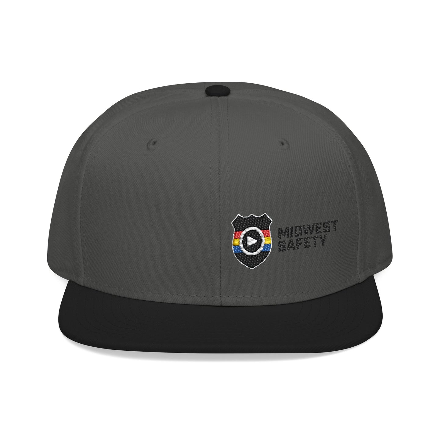 Midwest Safety Snapback Hat, Embroidered Cap, Stylish Men’s/Gifts for Him, Casual Go-to Accessory, Everyday Wear, Cool Streetwear