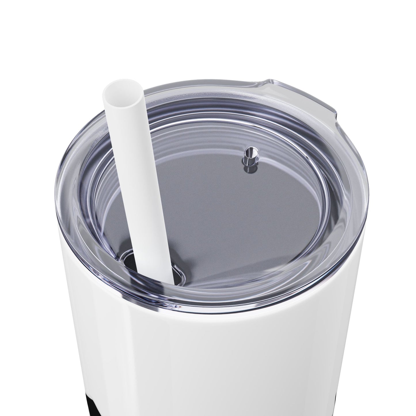 20oz Skinny Tumbler with Straw - MIDWEST SAFETY Design