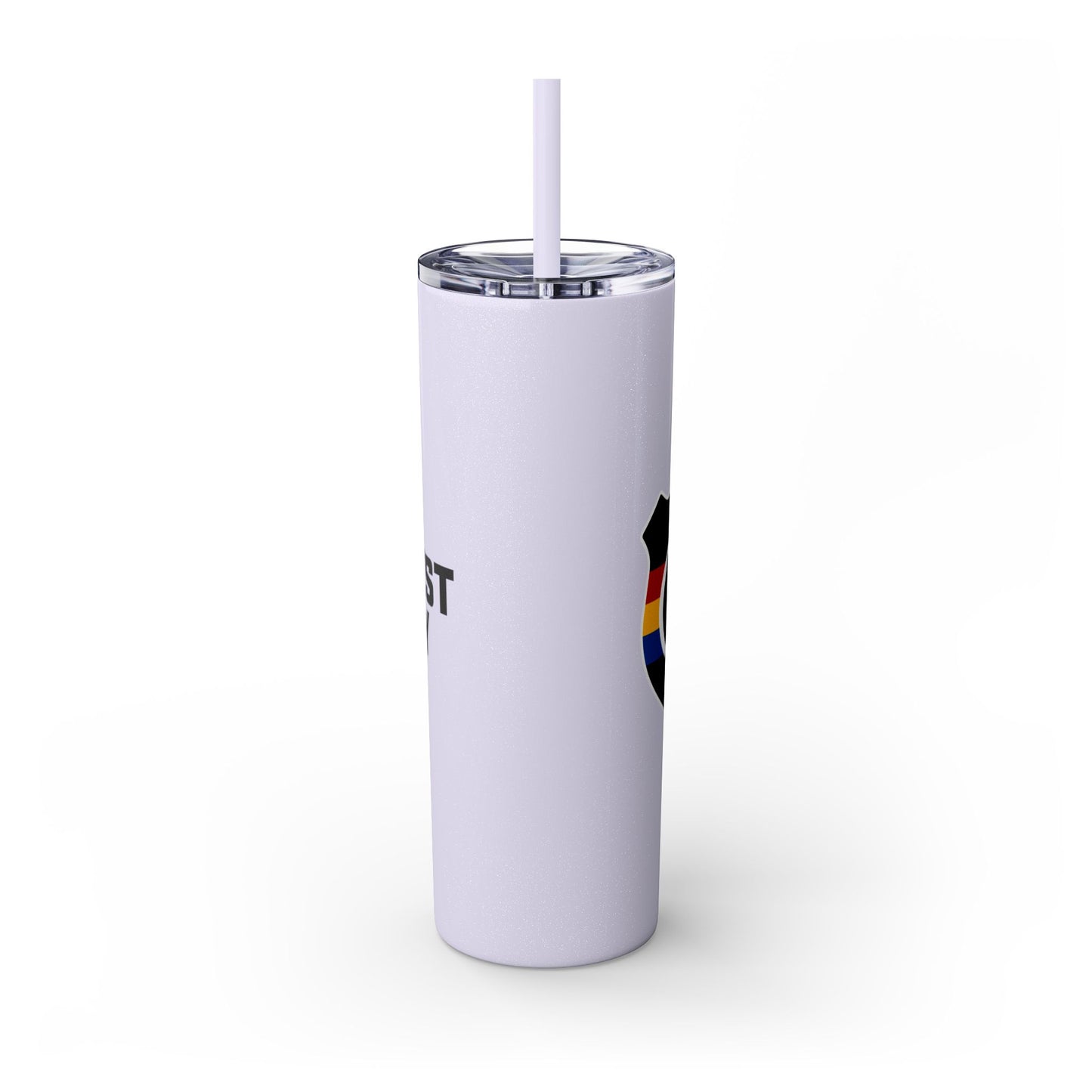 20oz Skinny Tumbler with Straw - MIDWEST SAFETY Design
