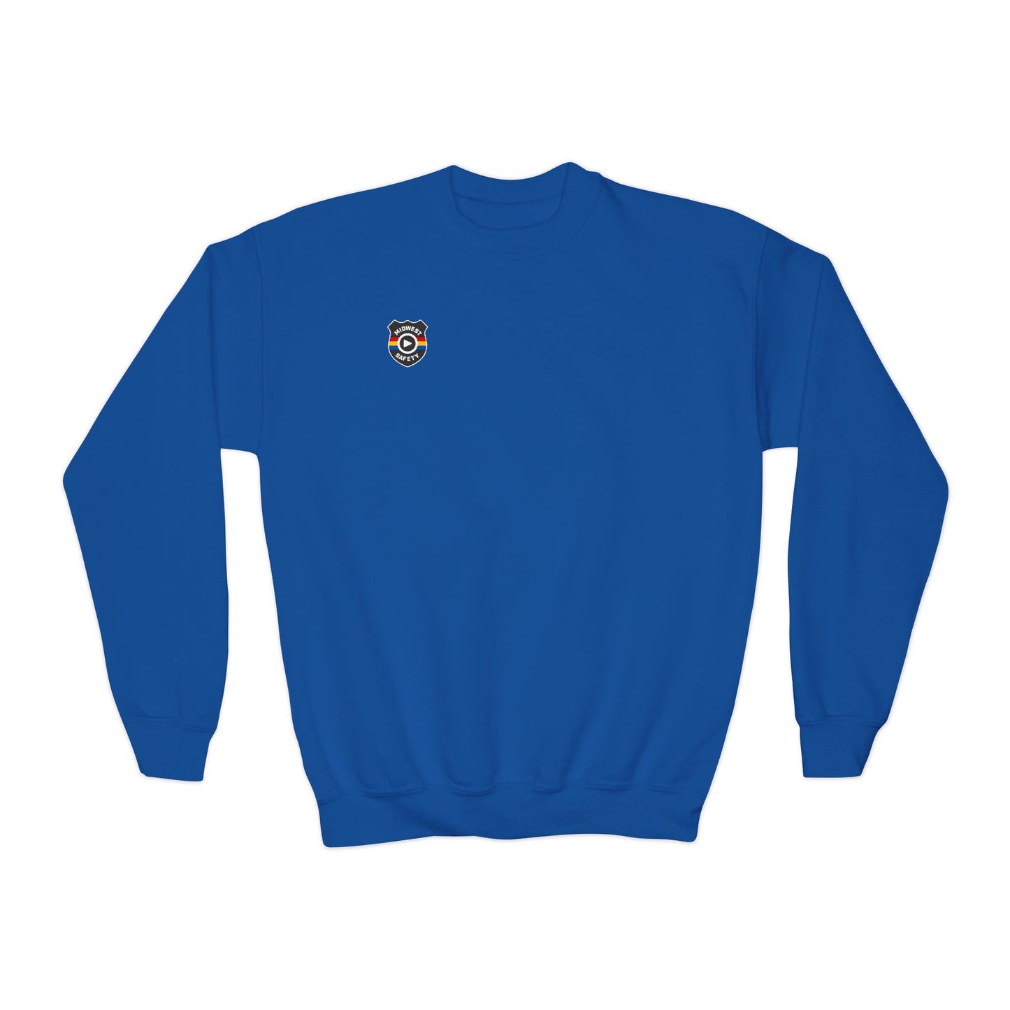 Youth Crewneck Sweatshirt - Cute Logo Design, Cozy Kids Apparel for Everyday Wear, Gifts for Birthdays, Holidays