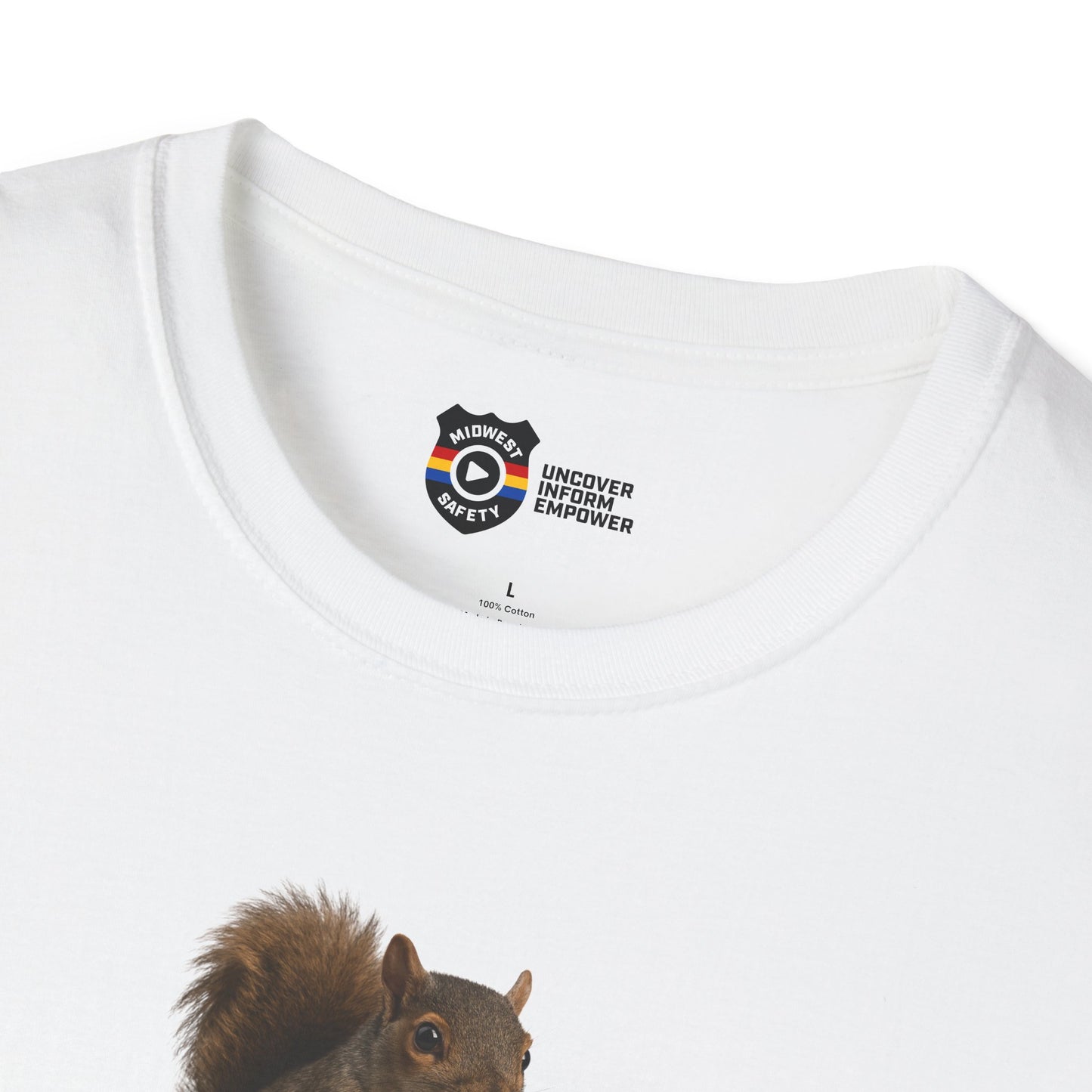 Got Too Nutty Unisex Softstyle Police Silly T-Shirt - Fun & Quirky Graphic Tee