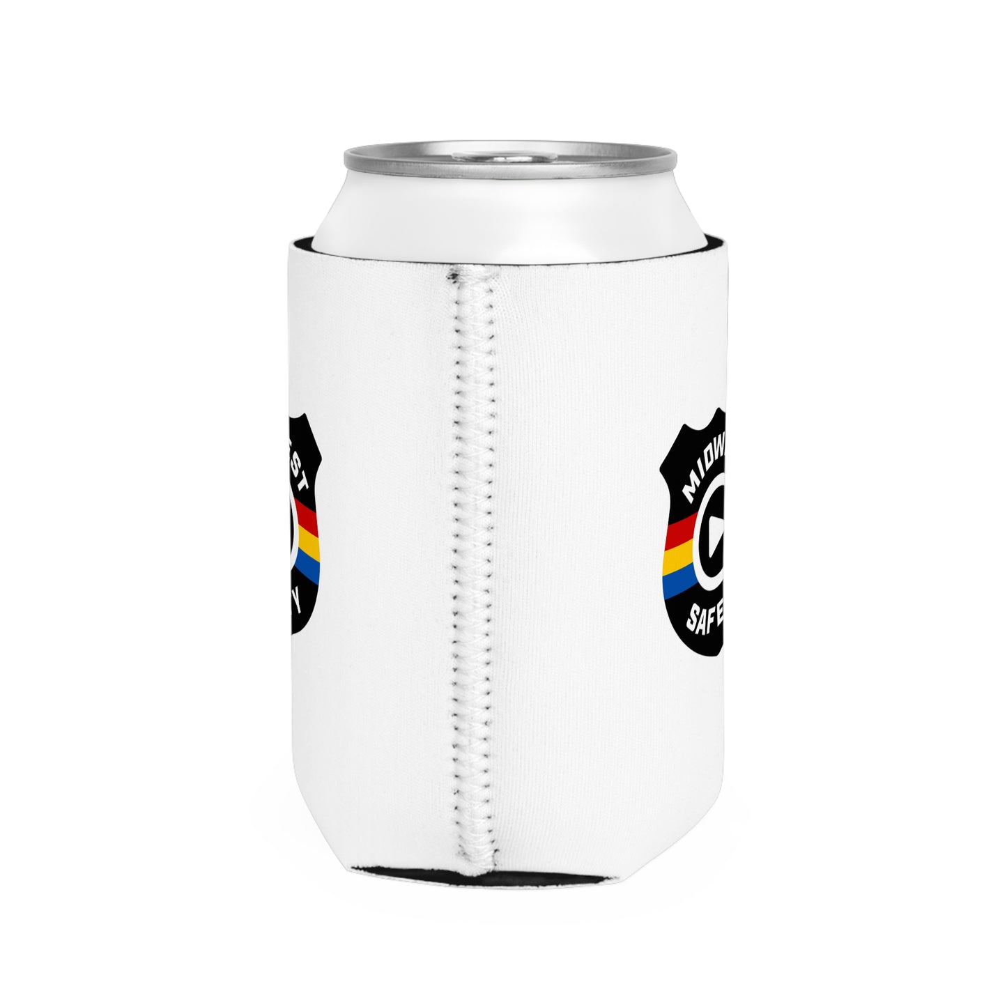 Midwest Safety Can Cooler Sleeve - Perfect for Outdoor Events & Celebrations