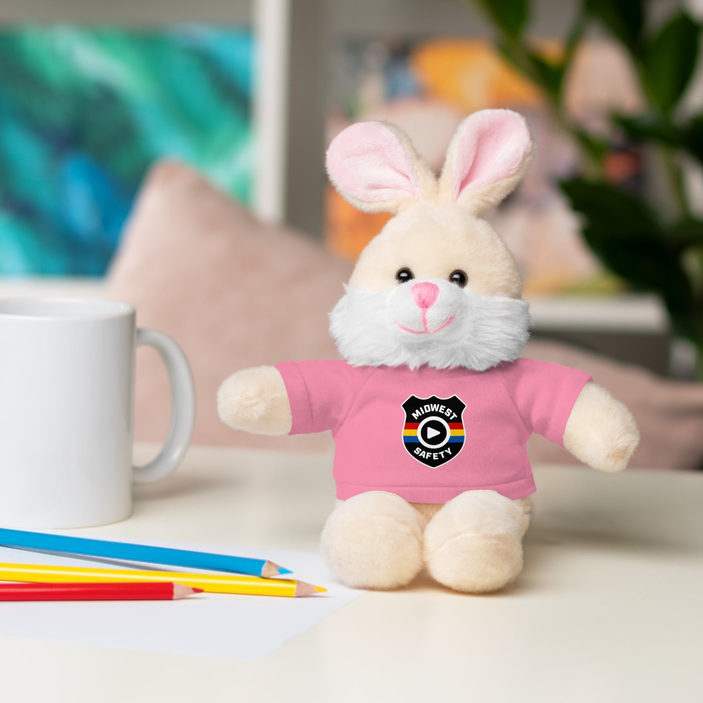 Safety-Themed Stuffed Animal Plush Toy