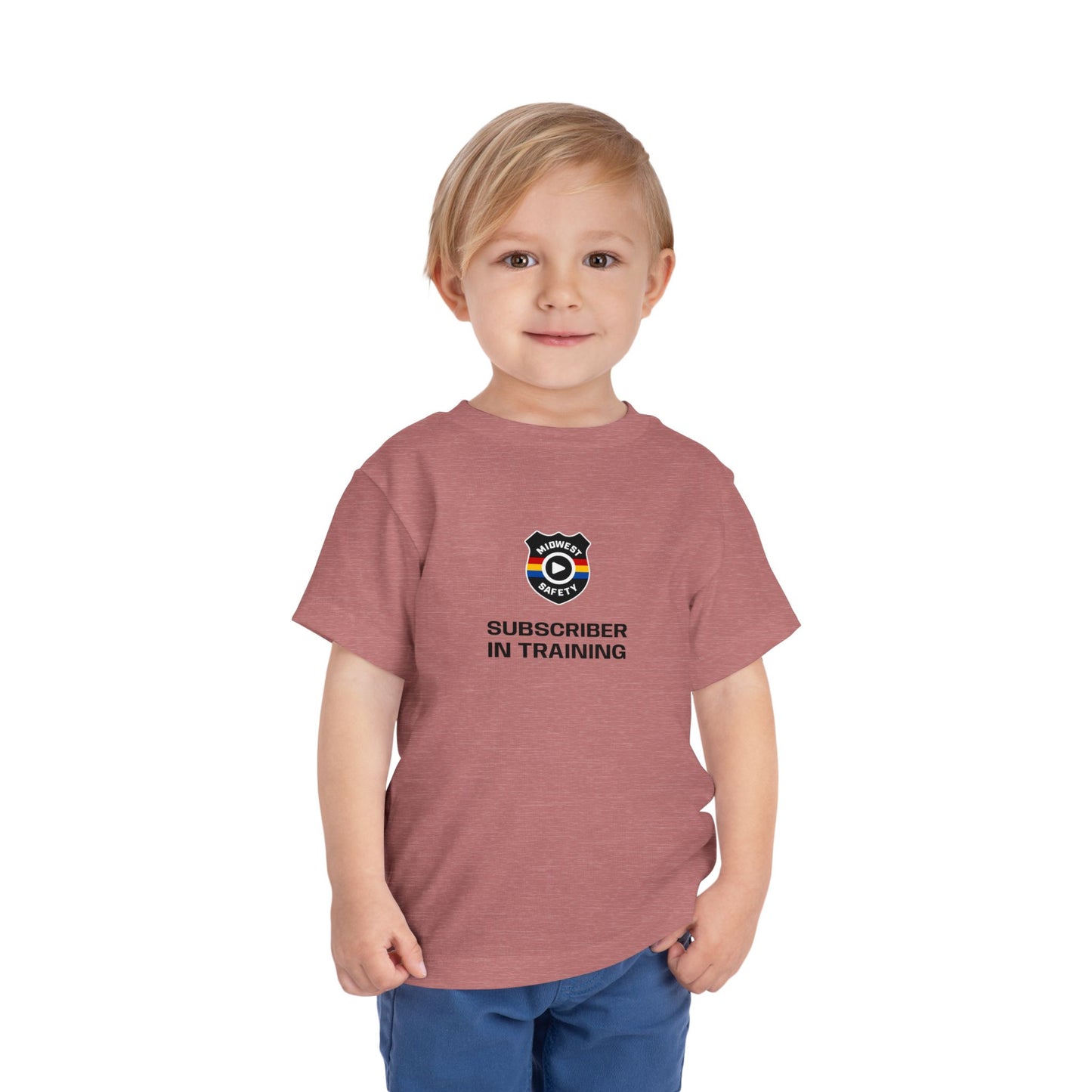 “Subscriber in Training” Adorable Toddler T-Shirt with Funny Design