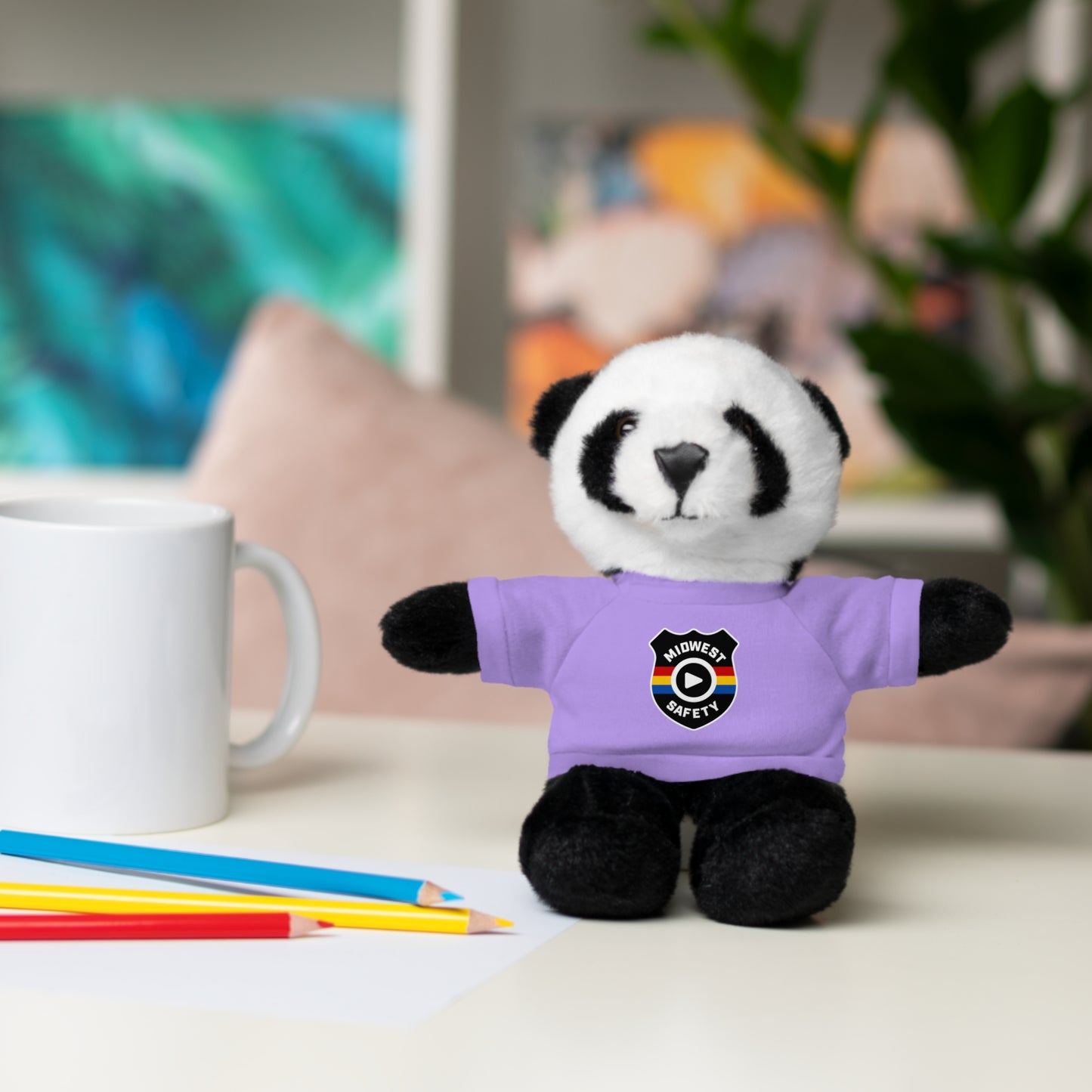 Safety-Themed Stuffed Animal Plush Toy