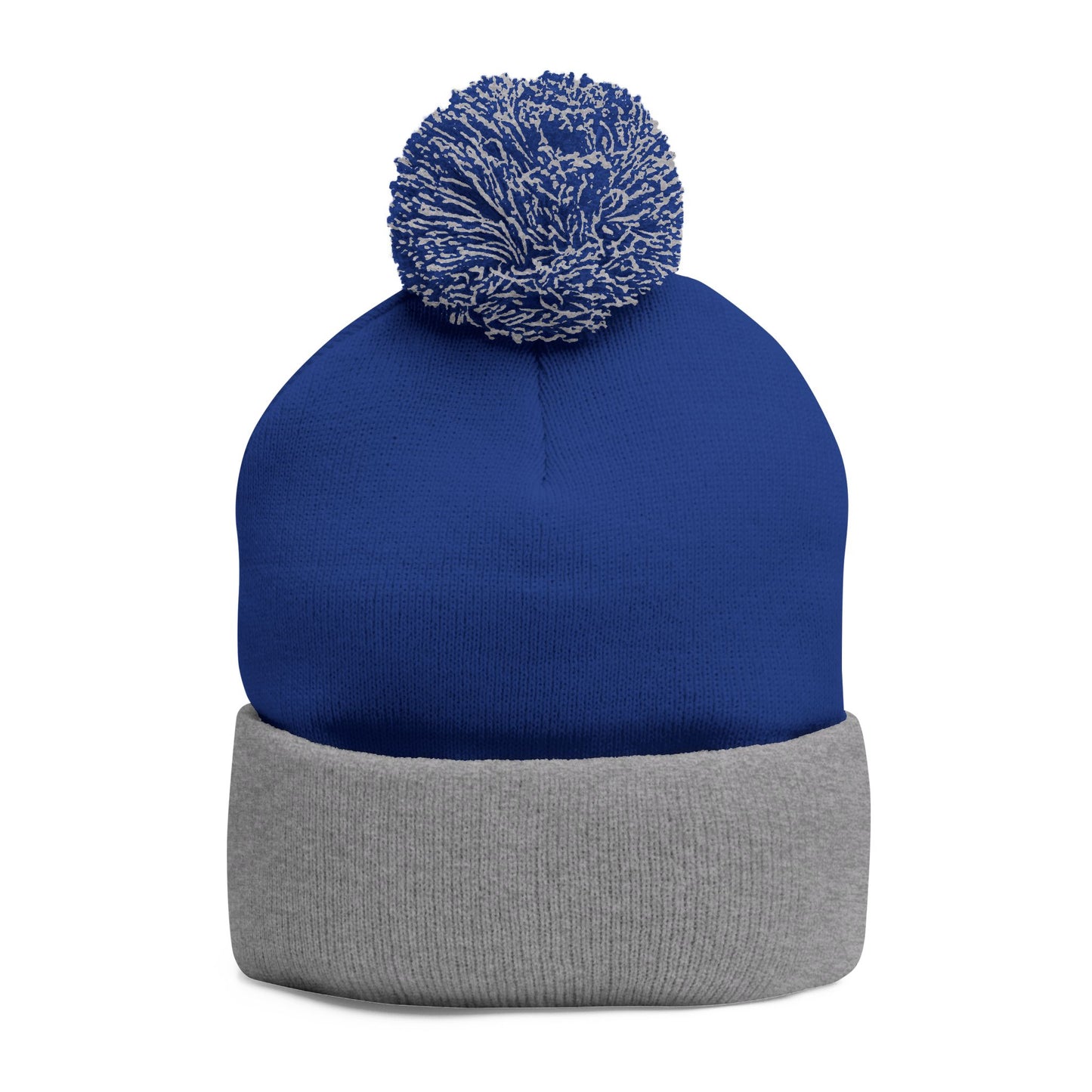 Cozy Pom-Pom Knit Cap - Stylish Winter Beanie, Holiday Gift, Warm Hat for Outdoor Activities, Beanie with Custom Embroidery
