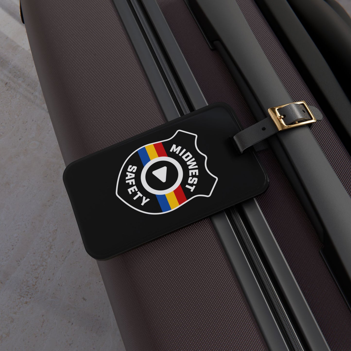 Midwest Safety Luggage Tag – Travel Accessory for Adventurers