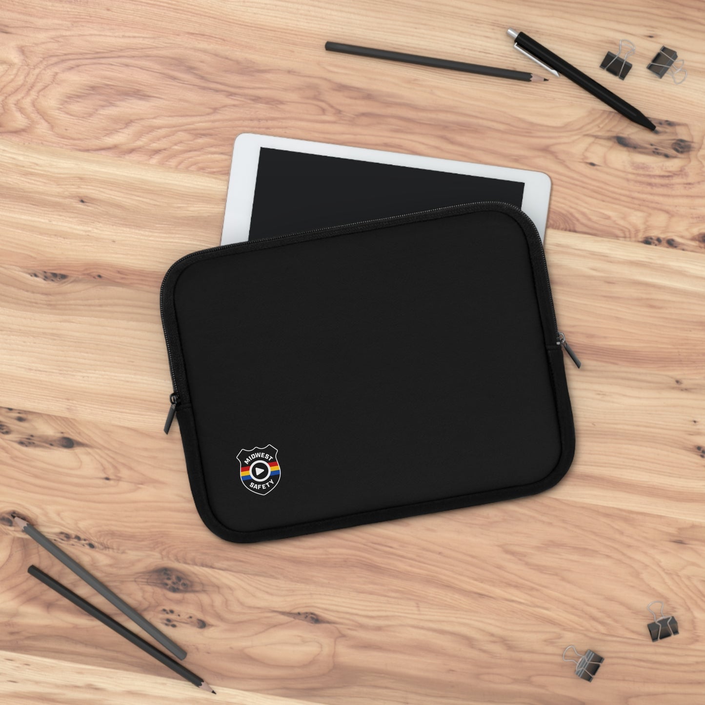 Midnight Safety Laptop Sleeve - Stylish Protection for Your Device