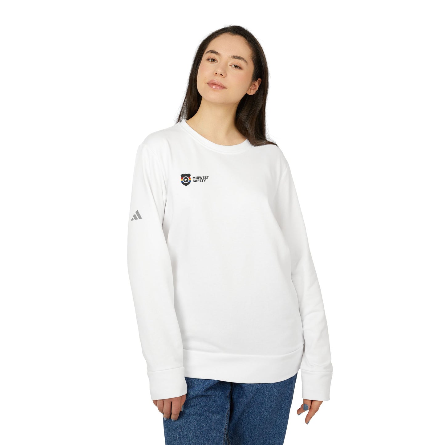 Adidas Unisex Fleece Sweatshirt - Support Local Safety