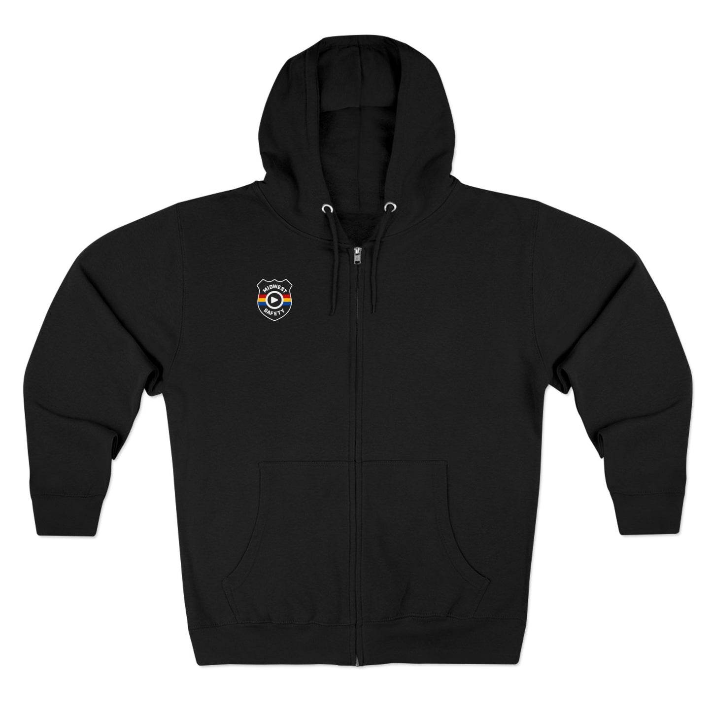 Cozy Unisex Zip Hoodie with Unique Design - Perfect for Casual Wear