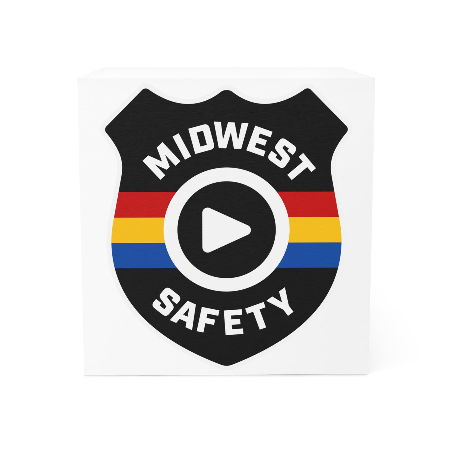 Midwest Safety Note Cube - Fun Desk Accessory for Safety Enthusiasts